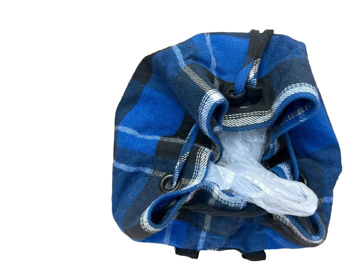 Quiksilver Vintage 80s 90s Quiksilver Tartan Spell Out Backpack Bag Size ONE SIZE - 12 Thumbnail