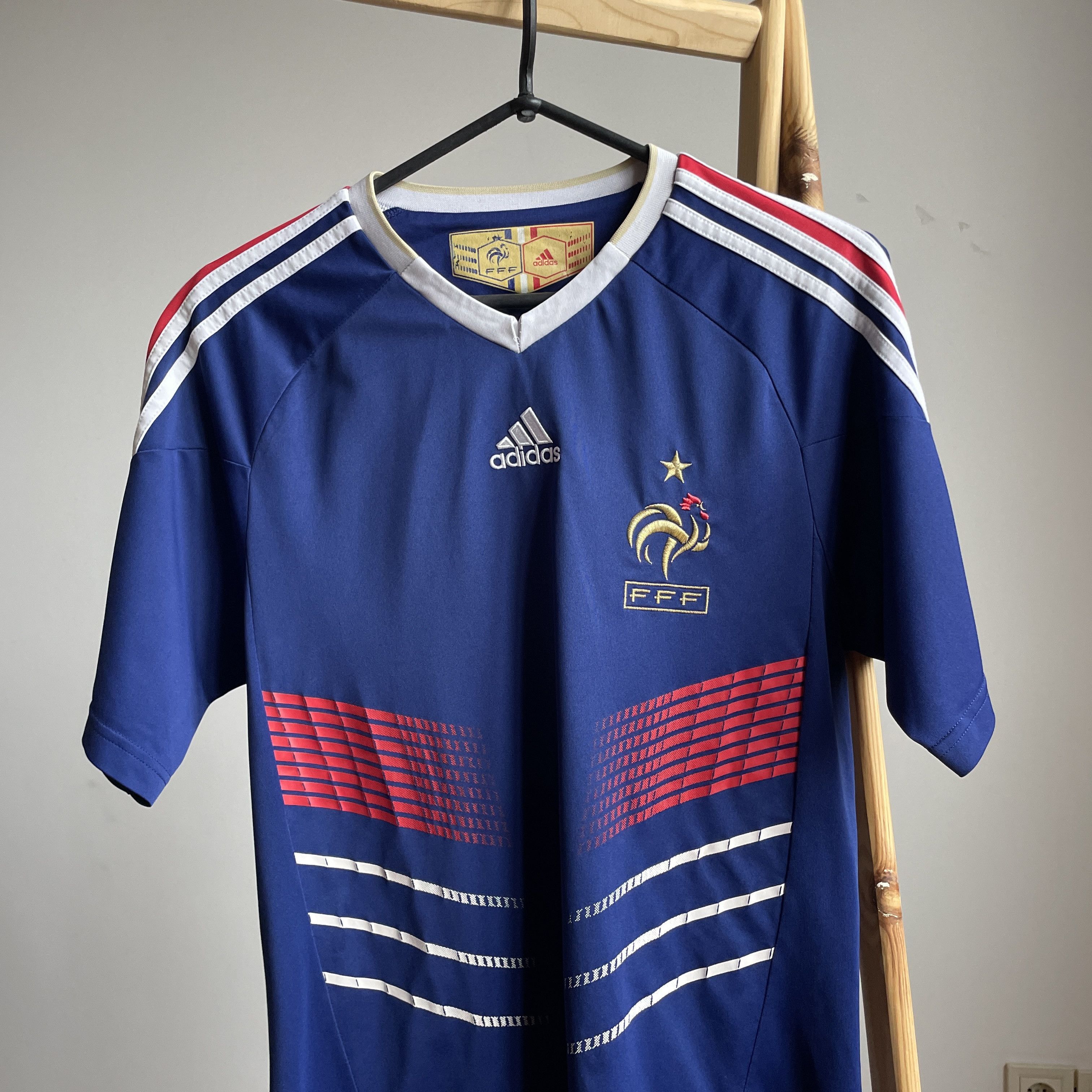 Adidas France National Team 2010-11 Home Jersey Size S Size US S / EU 44-46 / 1 - 3 Thumbnail
