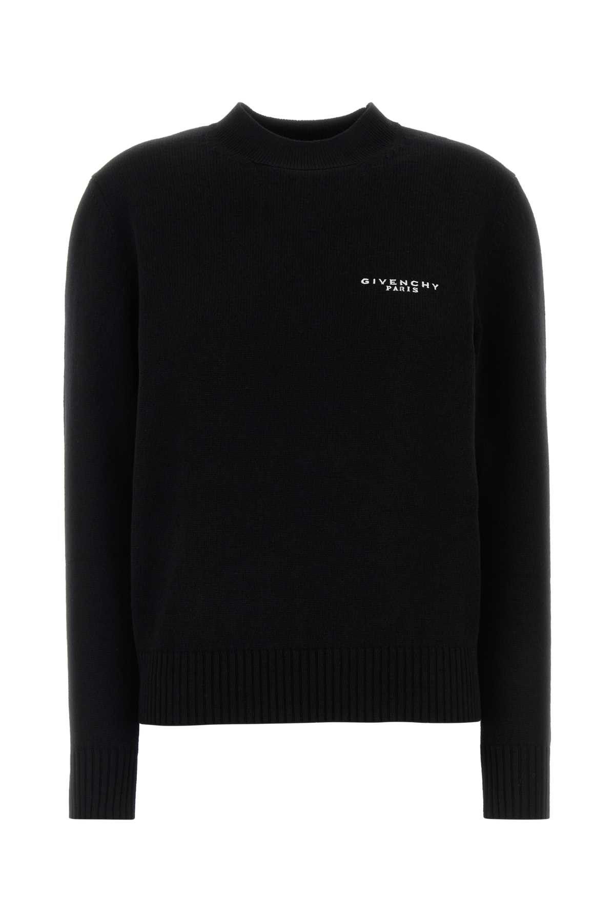 Givenchy Black Wool Blend Sweater Size S / US 4 / IT 40 - 1 Thumbnail
