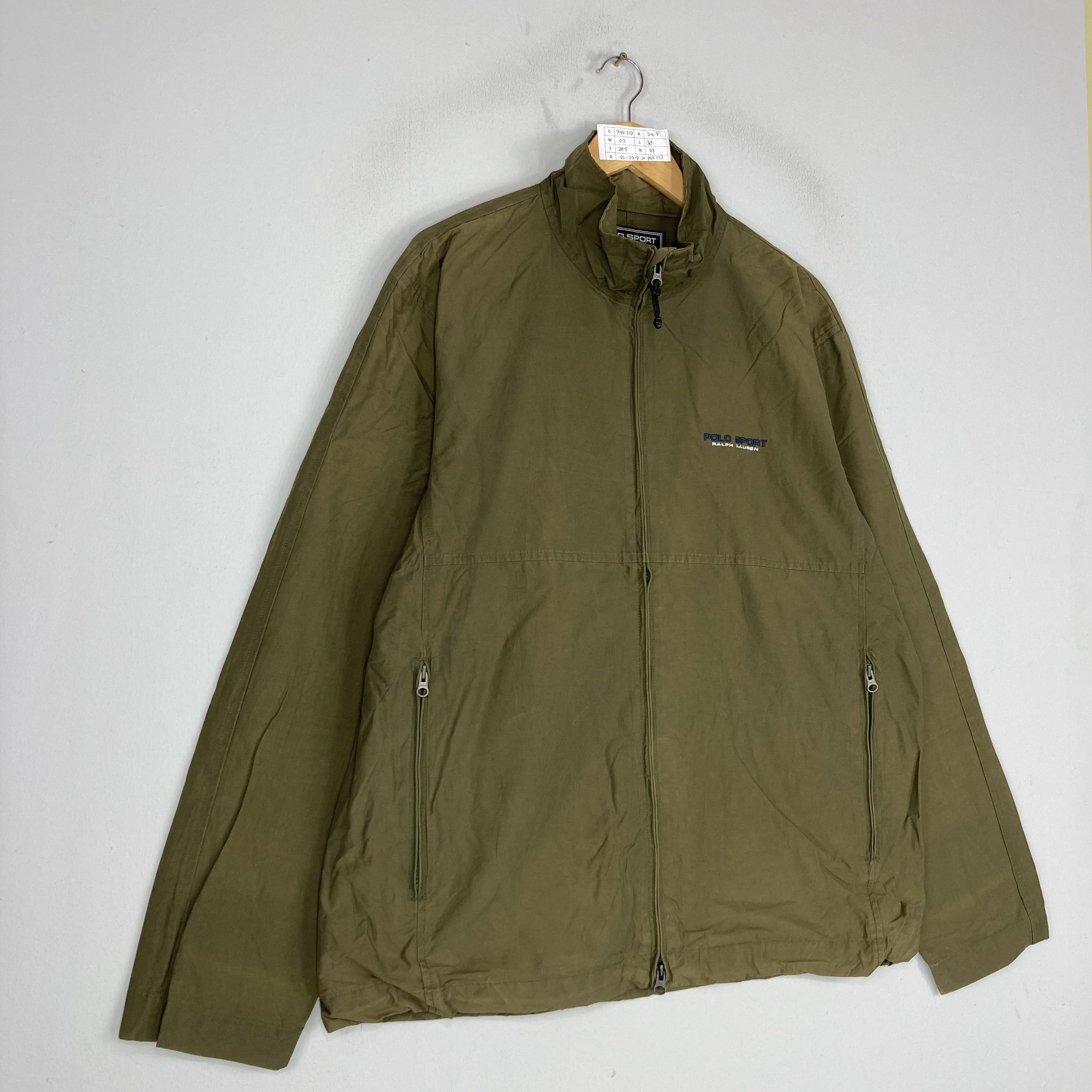 Polo Ralph Lauren Vintage POLO SPORT By Ralph Lauren Full Zipper Jacket Size US L / EU 52-54 / 3 - 4 Thumbnail