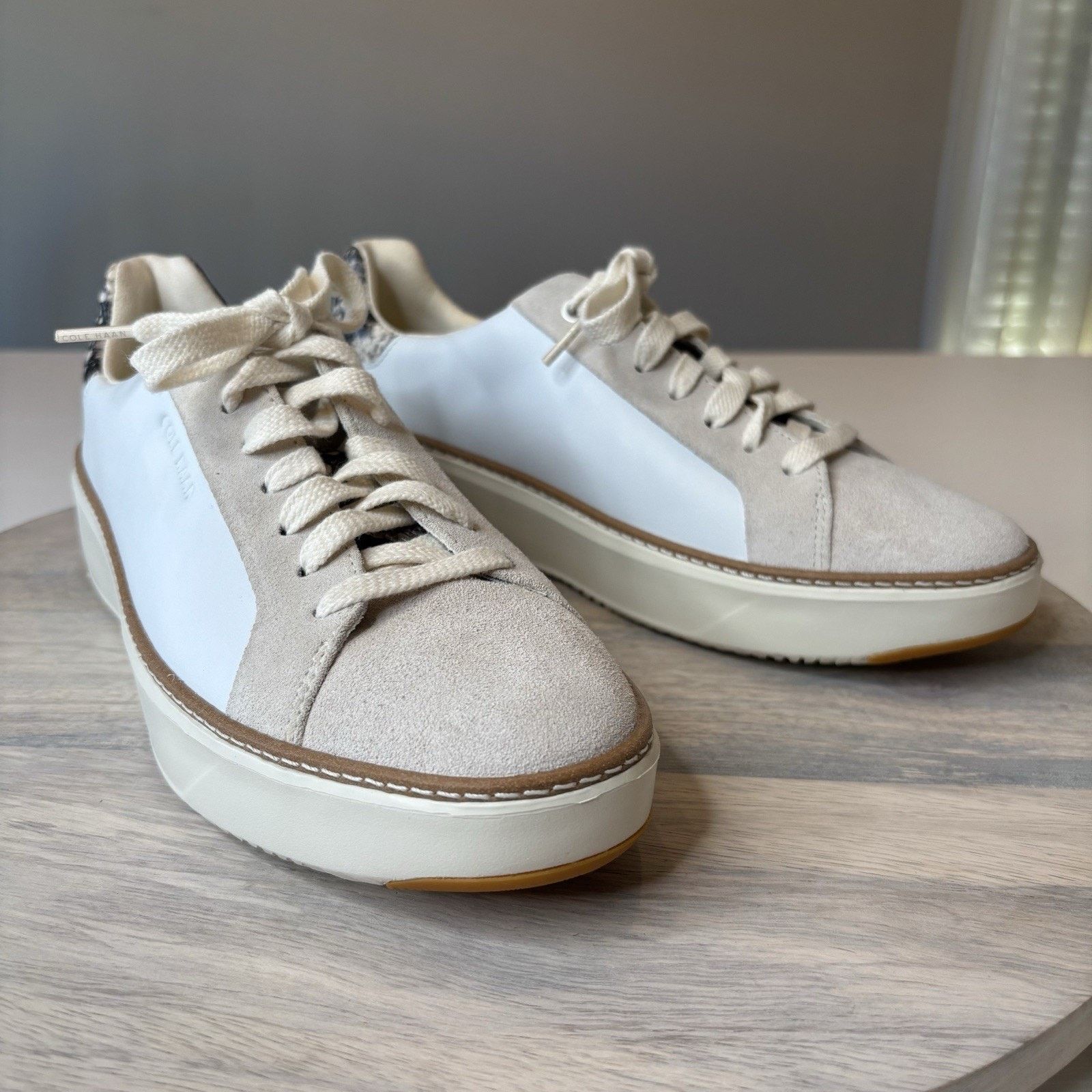 Cole Haan Cole Haan Women's GrandPrø Topspin Leather Sneakers 8.5 B Size US 8.5 / IT 38.5 - 1 Thumbnail