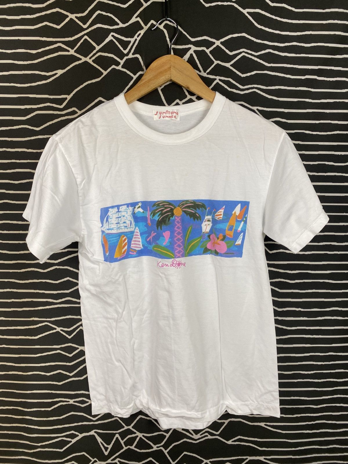 Vintage VINTAGE Ken Done x Sumitomo Summer Art T-Shirt Size US S / EU 44-46 / 1 - 1 Thumbnail