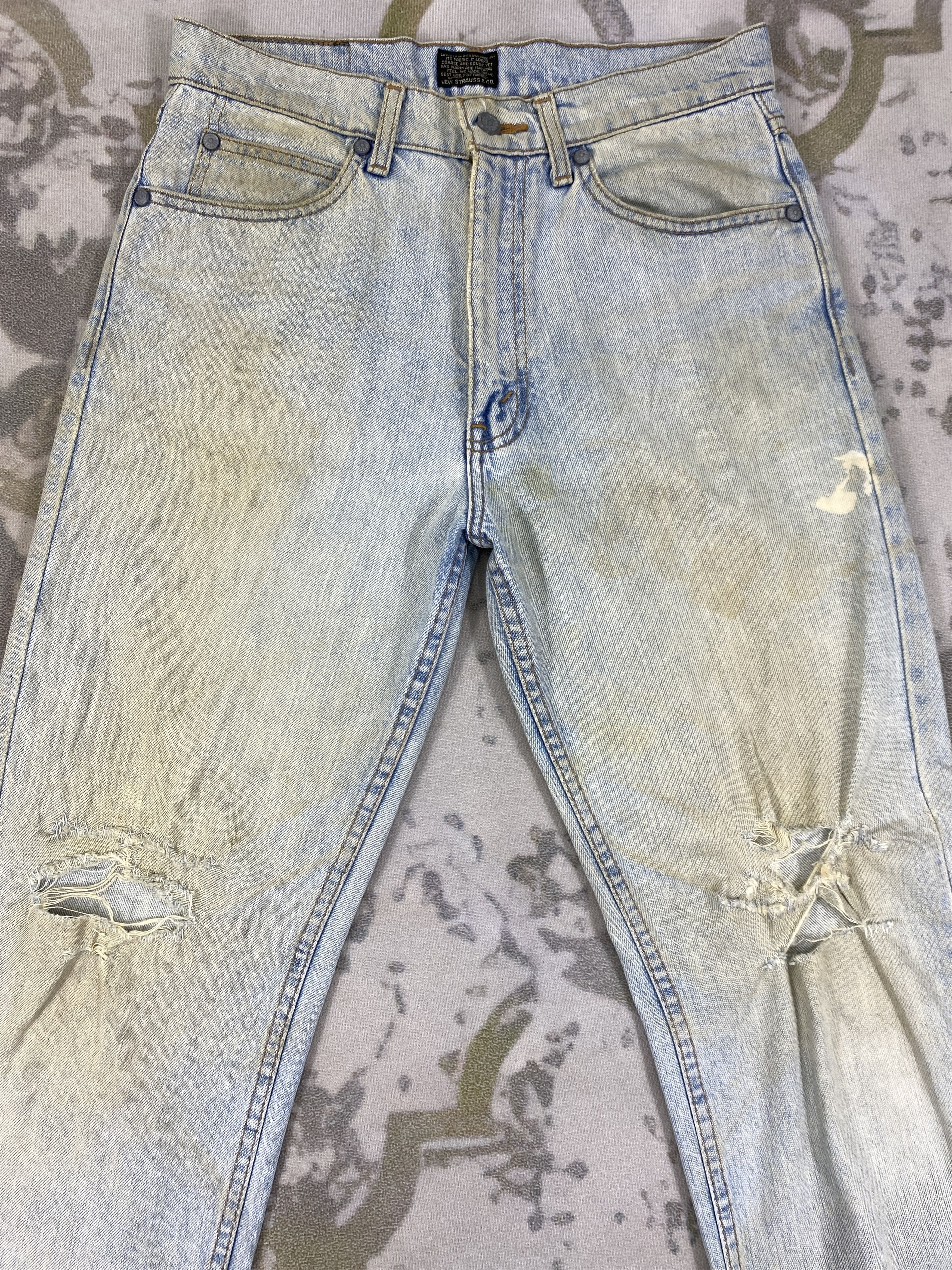 Levi's Light Wash Vintage Levis Jeans 29x26.5 Denim -JN1805 Size US 29 - 3 Thumbnail