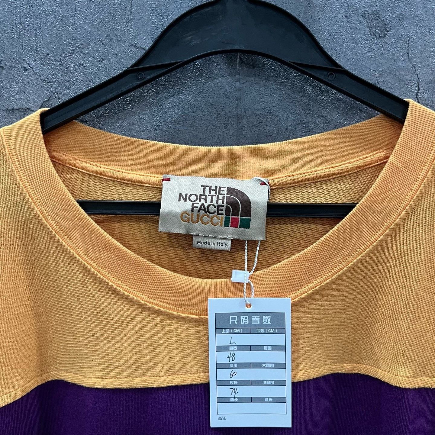 Gucci Gucci x TNF Purple Orange Long Sleeve Size US L / EU 52-54 / 3 - 3 Thumbnail