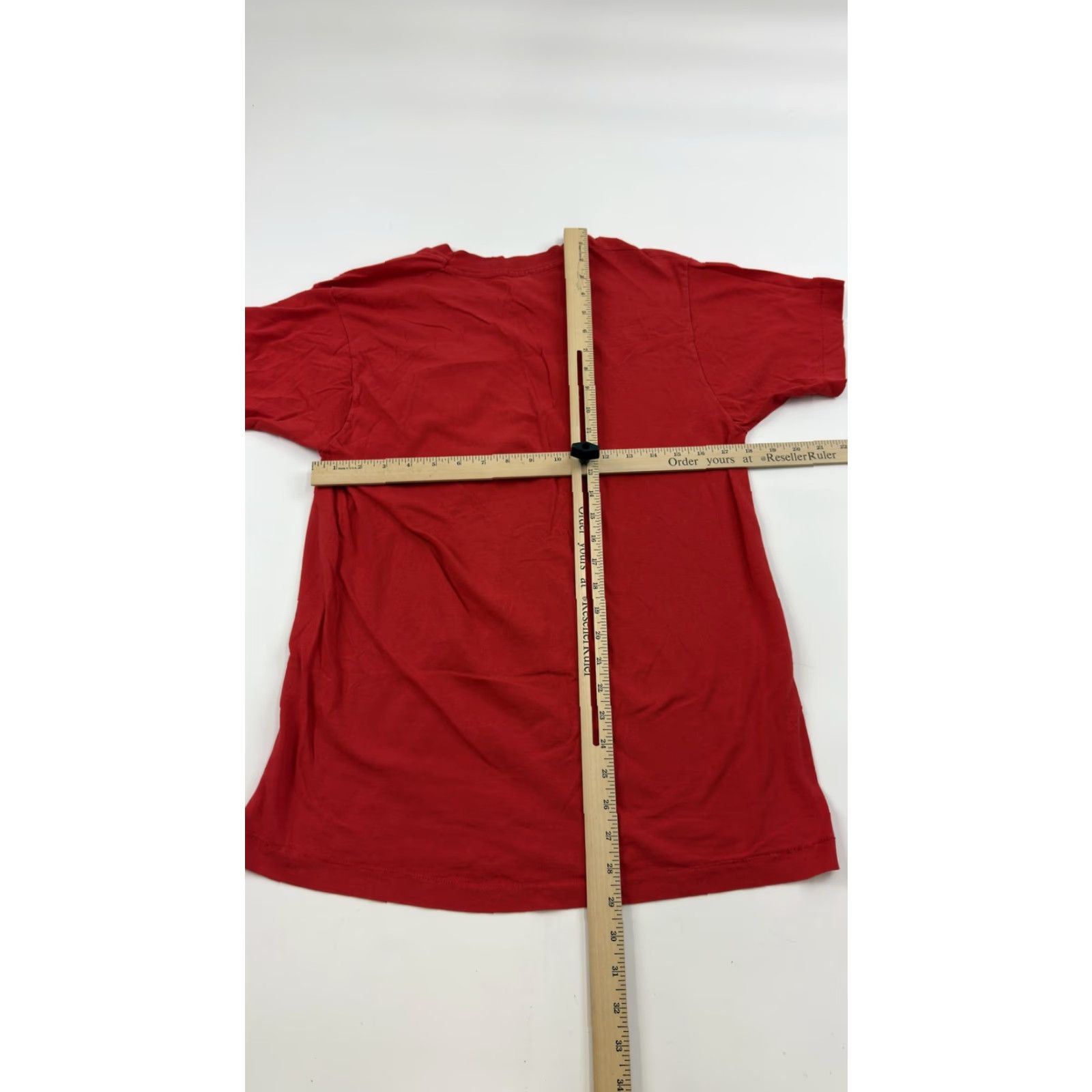 Fruit Of The Loom VINTAGE Fruit of the Loom Shirt Mens XL Pocket Made USA 90s Tee Red Crew Neck Short Sleeve Cotton Size US XL / EU 56 / 4 - 7 Thumbnail