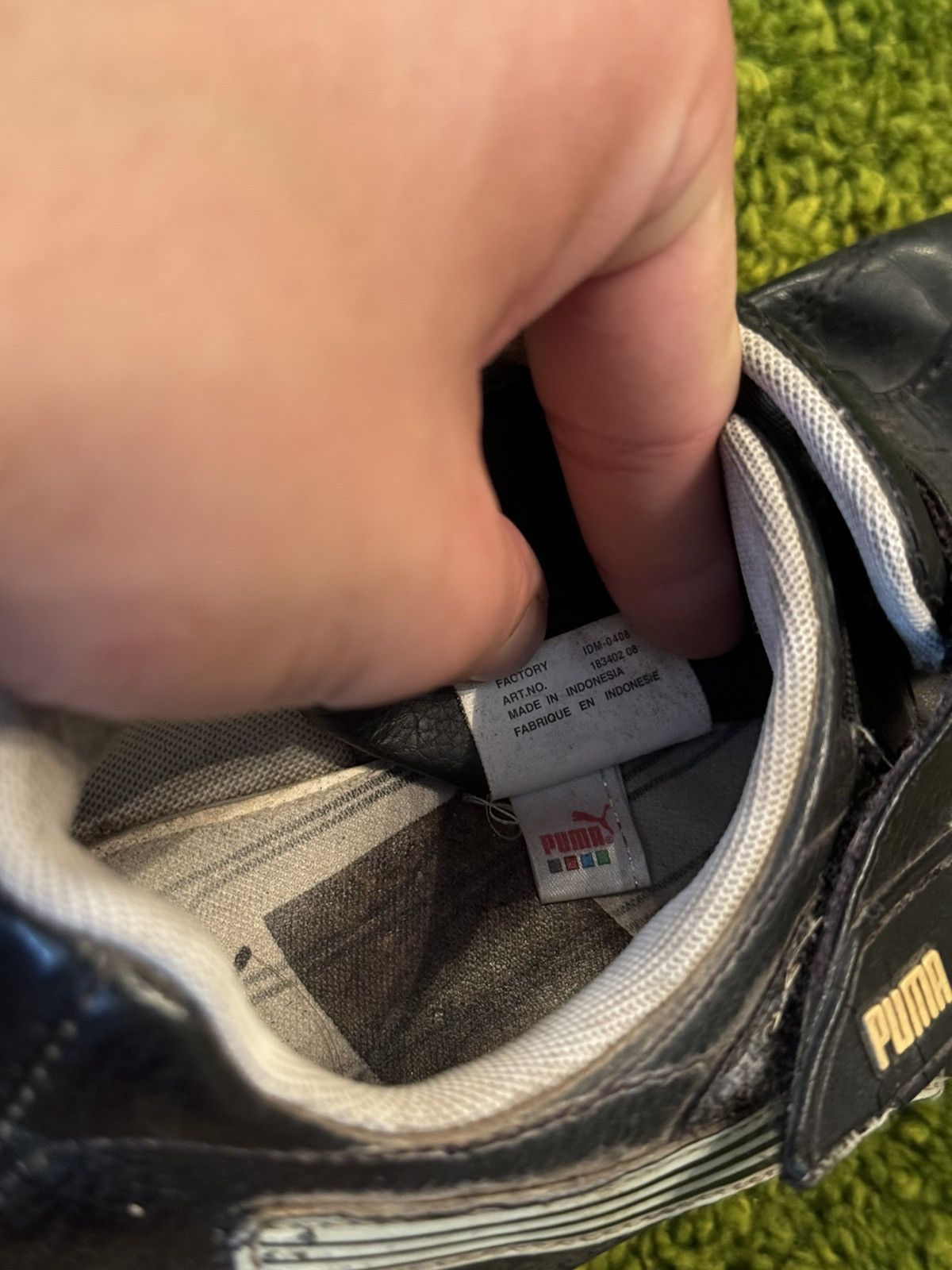 Puma × Vintage Puma 2000s vintage real leather sneakers Y2K Size US 7.5 / IT 37.5 - 8 Thumbnail