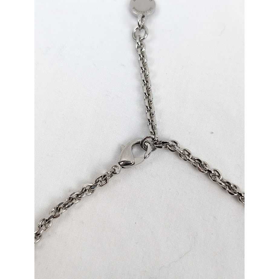 Balenciaga o1rshd1 Q:4 / Size: OS / Cities Paris Necklace Shiny Silver Size ONE SIZE - 5 Thumbnail