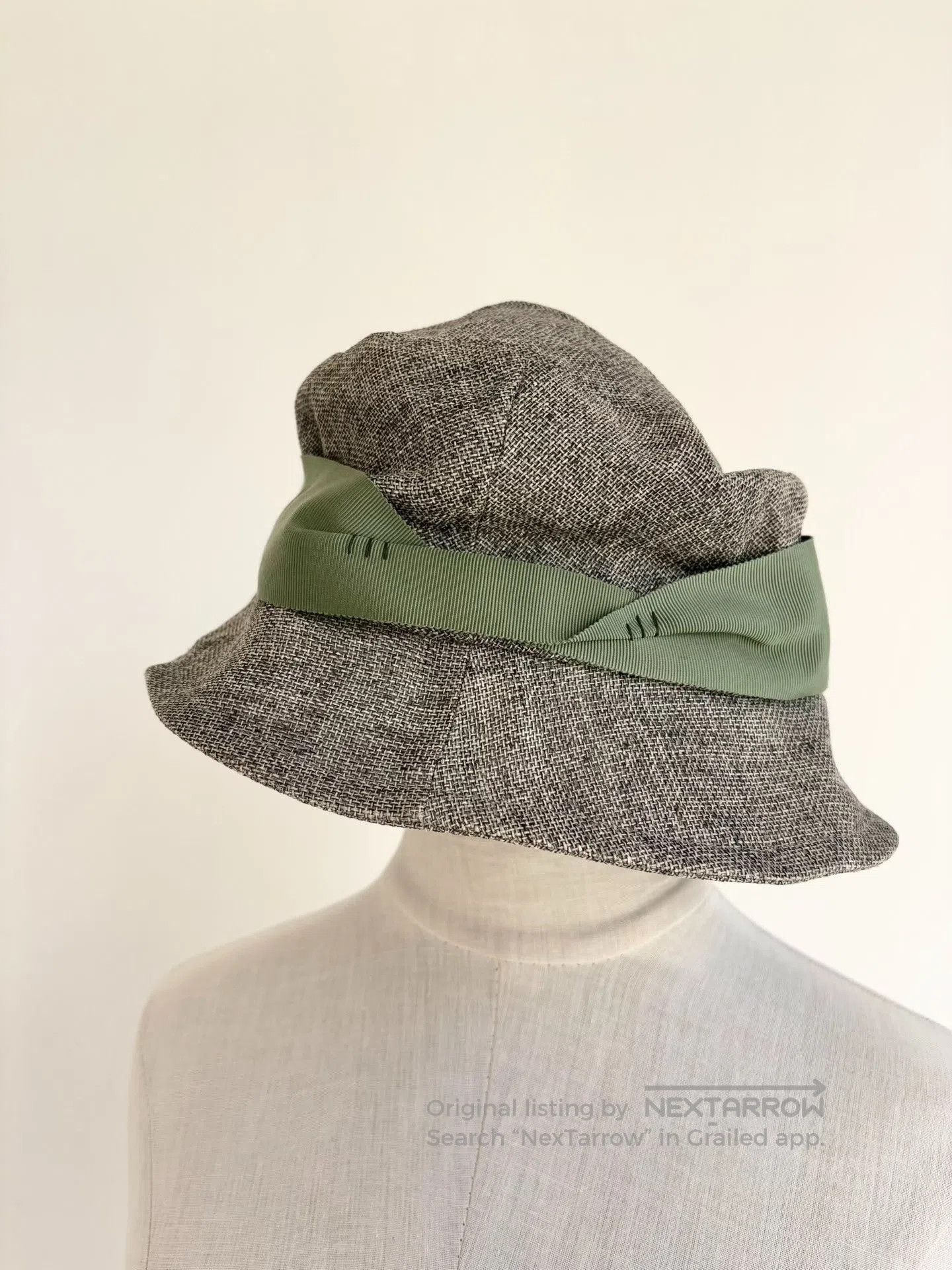 Vivienne Westwood Vivienne Westwood Gray Saturn Bow Hat. Size ONE SIZE - 4 Thumbnail