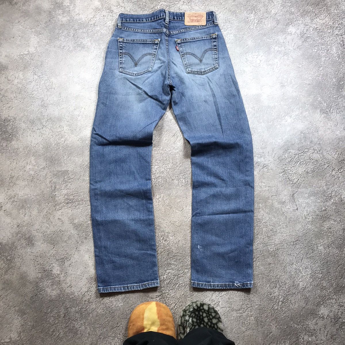 Vintage Vintage 90s Levis Distressed Baggy Jeans Grunge Thrashed 30 Size US 30 / EU 46 - 2 Thumbnail