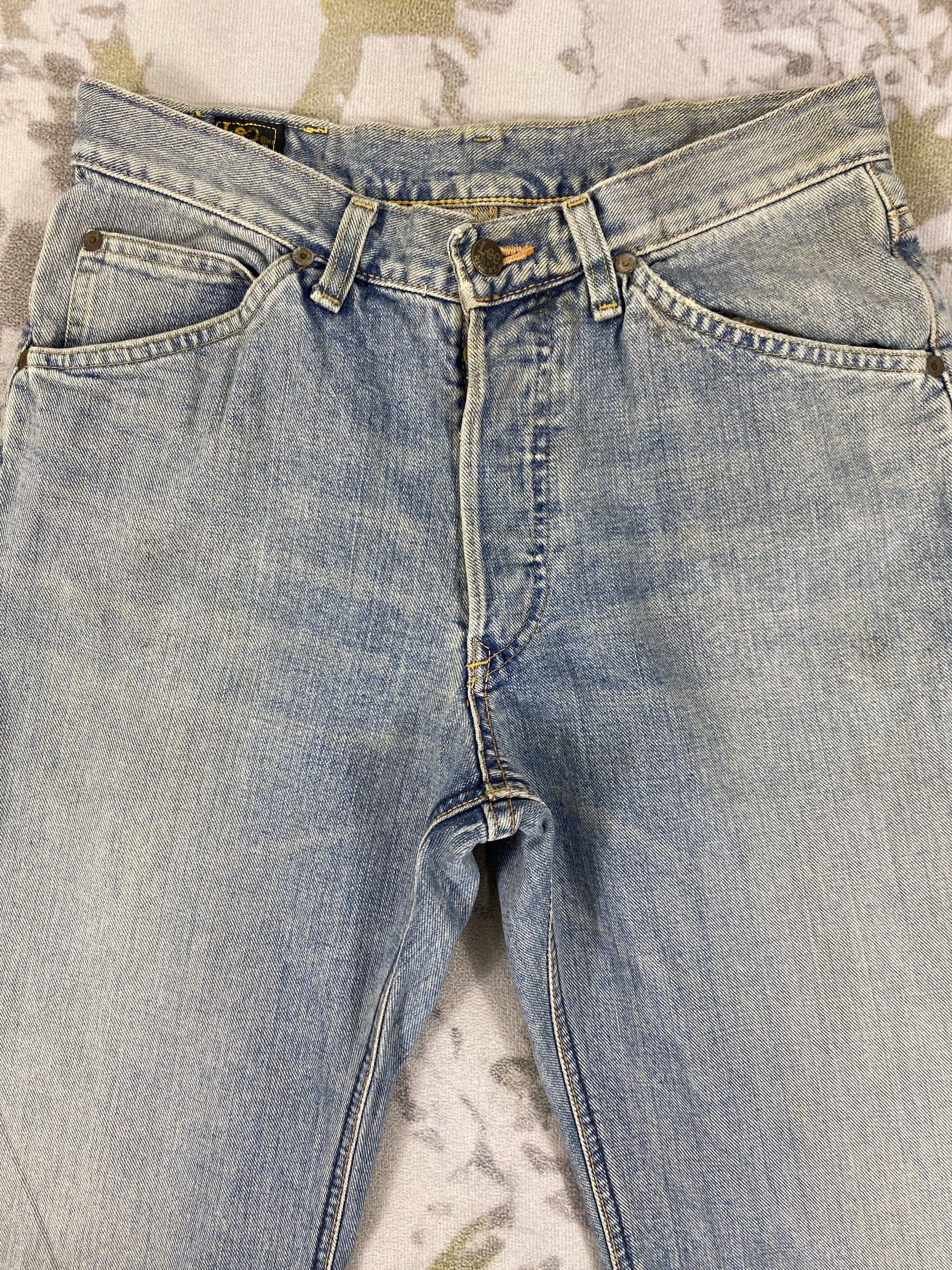 If Six Was Nine Redline Vintage Lee Jeans 30x33.5 Denim- JN3575 Size US 30 / EU 46 - 3 Thumbnail