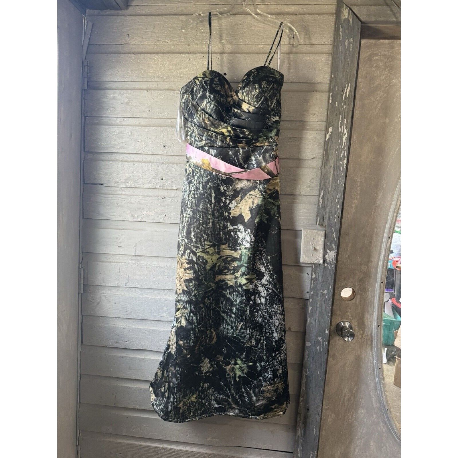 Other Christina Wu Camouflage Long Dress Size 14 Size XL / US 12-14 / IT 48-50 - 1 Thumbnail