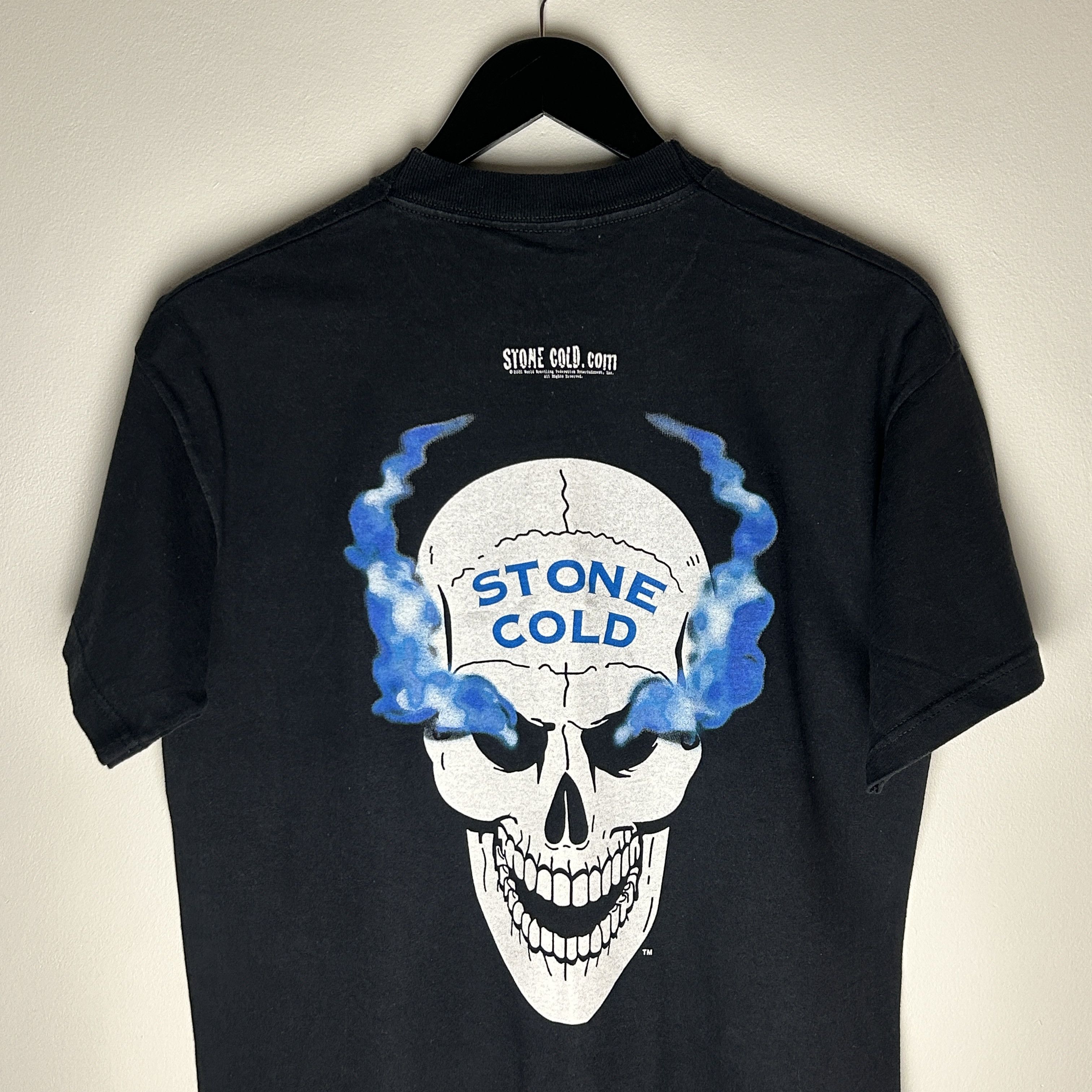 WWE Vintage Stone Cold What 2001 WWE T-shirt Size US M / EU 48-50 / 2 - 4 Thumbnail