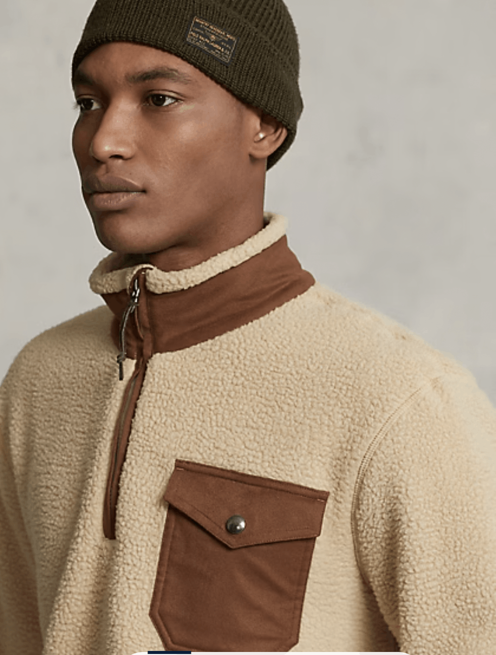 Polo Ralph Lauren Hybrid Quarter Zip Pullover Polo Ralph Lauren Size US XXL / EU 58 / 5 - 6 Thumbnail