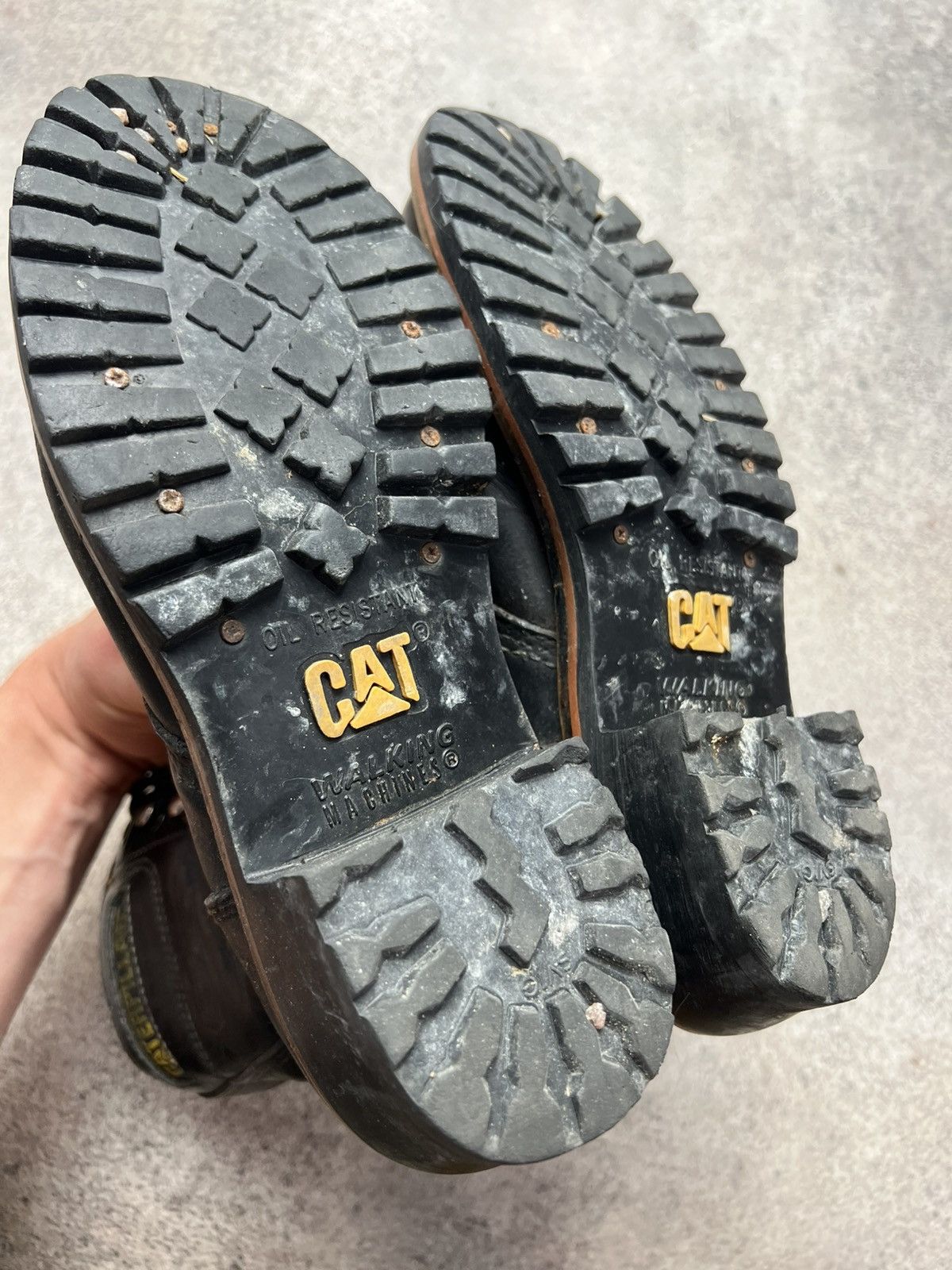 Caterpillar Caterpillar steel toe leather work boots Size US 7 / IT 37 - 9 Thumbnail