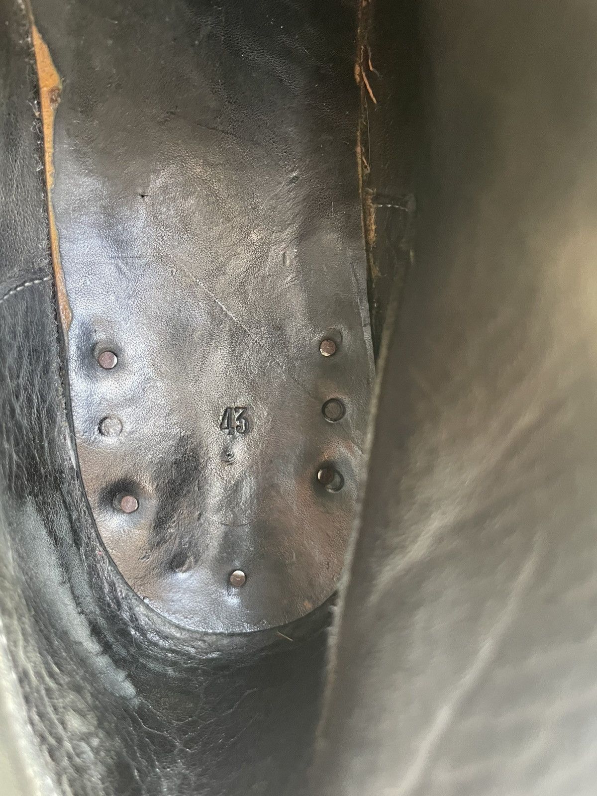 A1923 Handmade A1923 ankle boots in one-piece horse leather Size US 10 / EU 43 - 9 Thumbnail