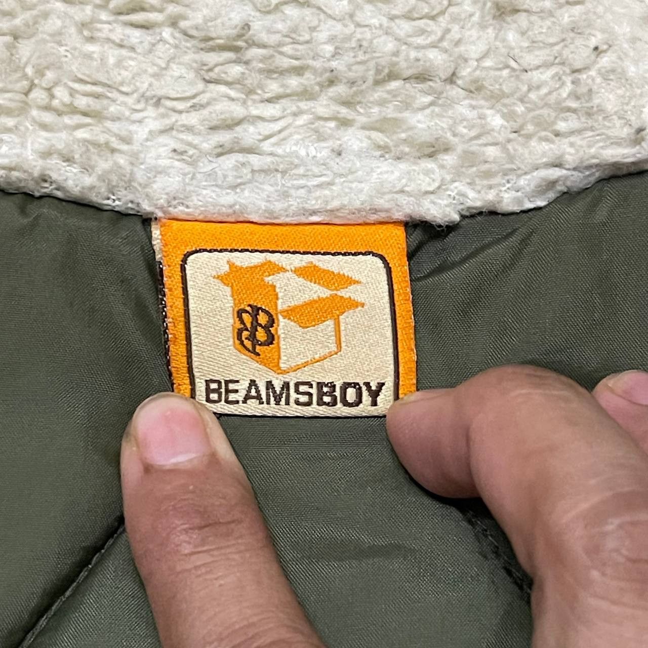 Beams Japan Vintage Beams Boy Fur Hooded Bomber Jacket N2B Size US S / EU 44-46 / 1 - 11 Thumbnail