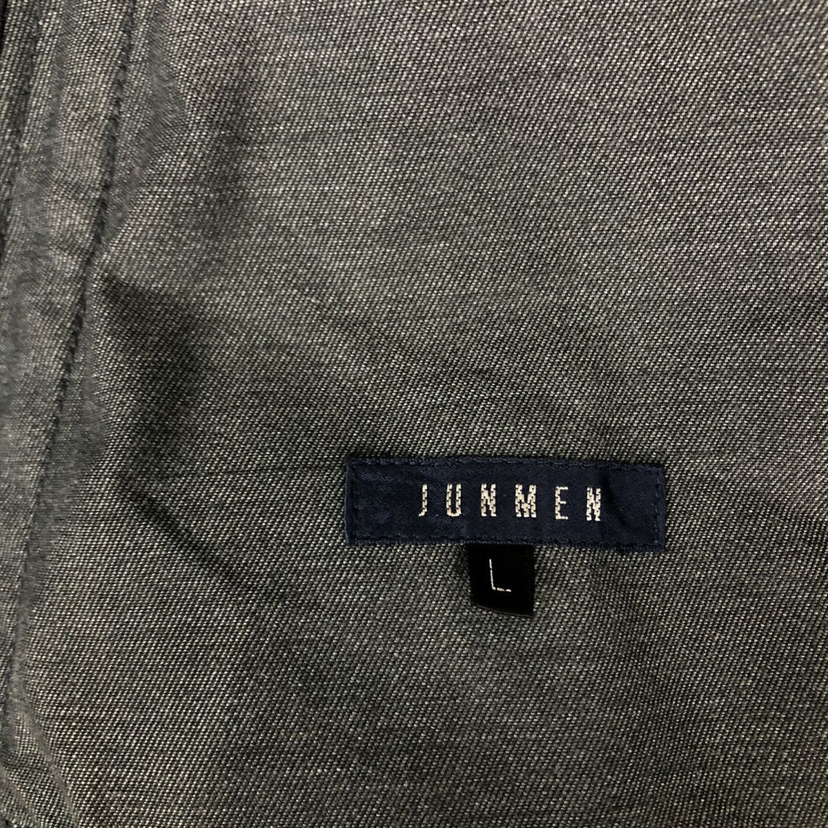 Issey Miyake 🔥Vintage Long Jacket Rich Black Junmen Japan Made Size US L / EU 52-54 / 3 - 15 Thumbnail