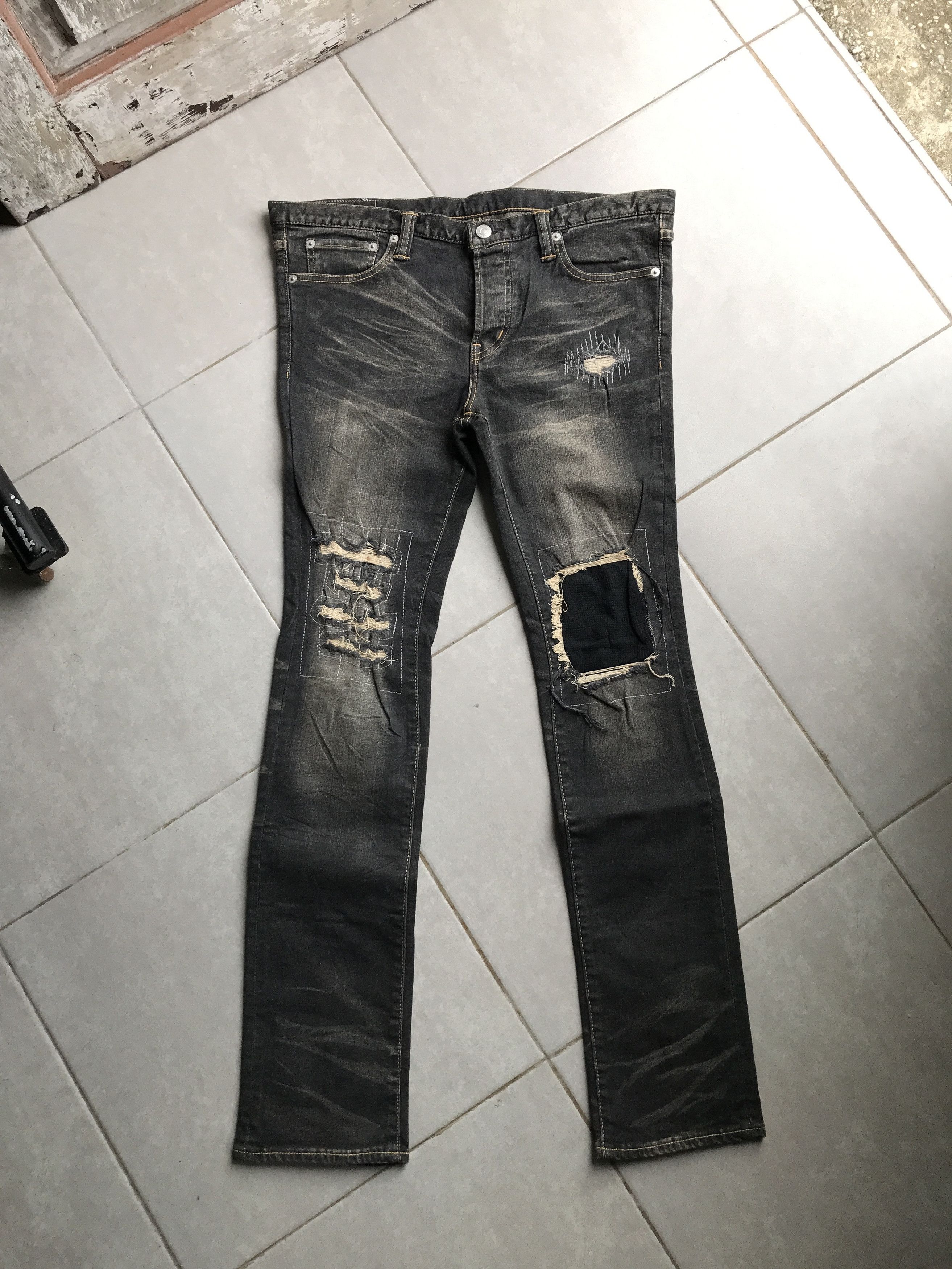 Swagger Swagger distressed jeans Size US 32 / EU 48 - 1 Thumbnail