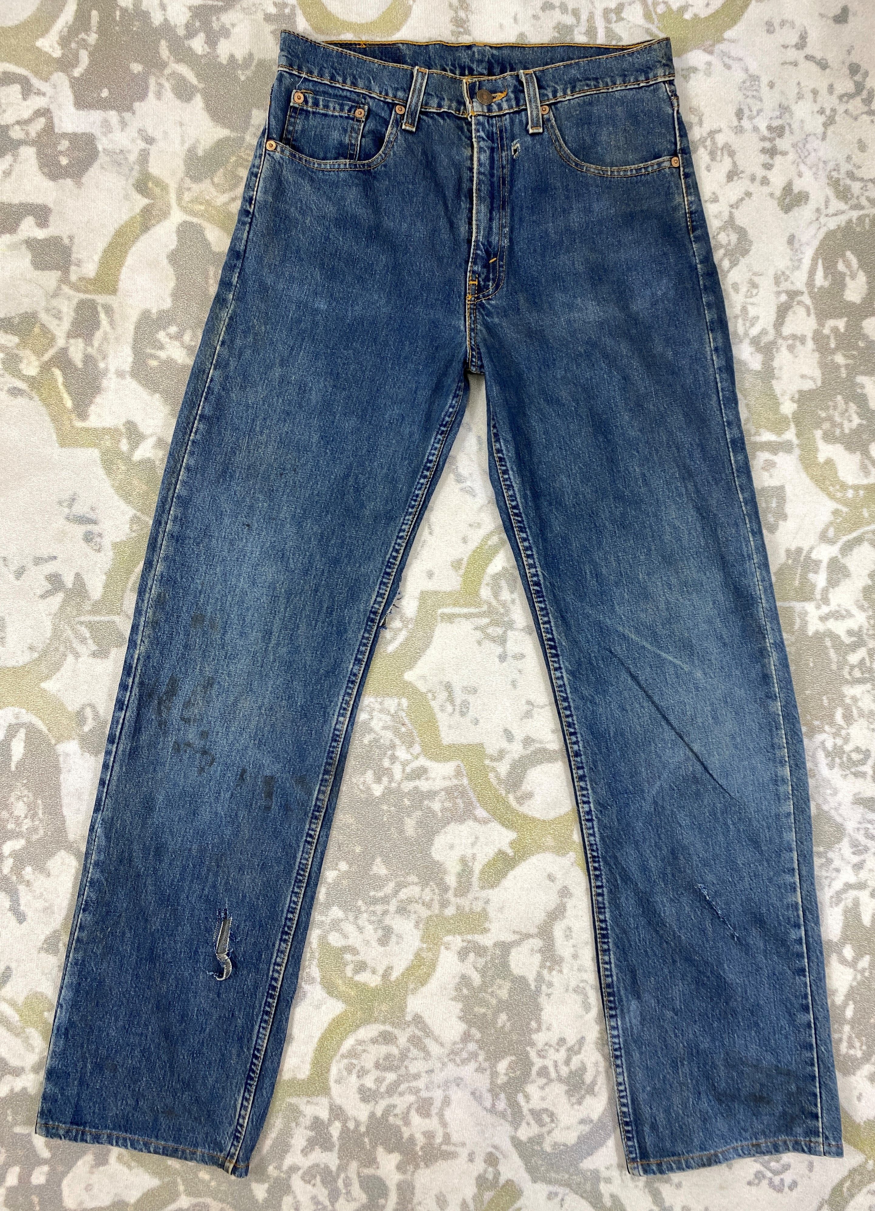 90s Blue Vintage Levi's 504 USA 31x31.5 Denim -JN1086