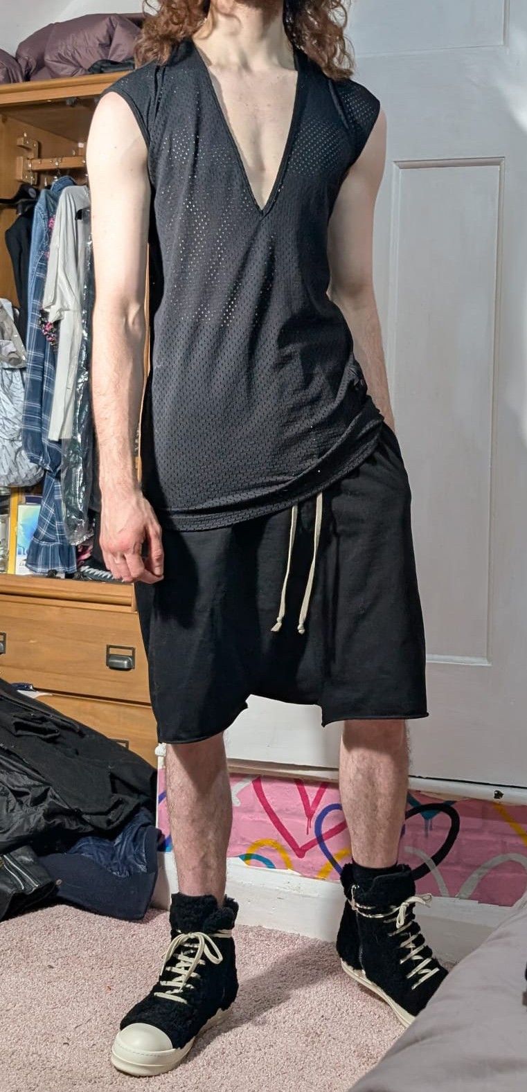 Rick Owens Rick Owens x Champion mesh Dylan vest Size US M / EU 48-50 / 2 - 3 Thumbnail