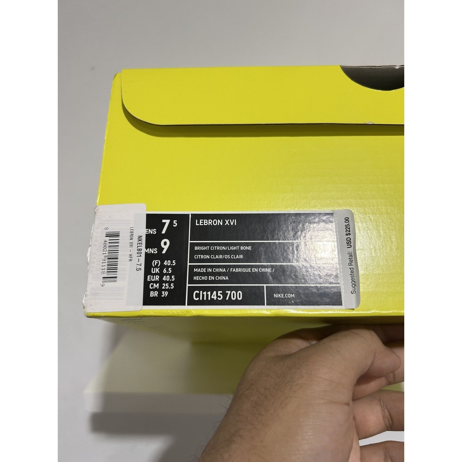 Nike NIKE LEBRON 16 HARLEM FASHION ROW HARLEM STAGE SIZE 7.5 NEW Size US 7.5 / EU 40-41 - 8 Thumbnail