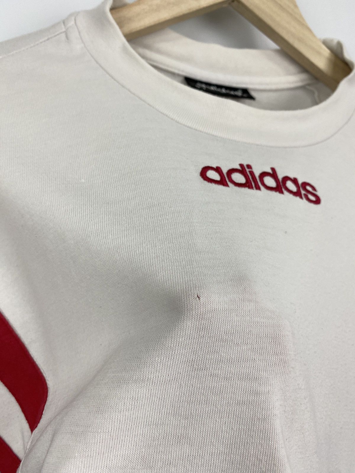 Adidas 🇩🇪 Vintage 80s Adidas Retro T-Shirt Rare Y2K Bundeswehr Size US L / EU 52-54 / 3 - 10 Thumbnail