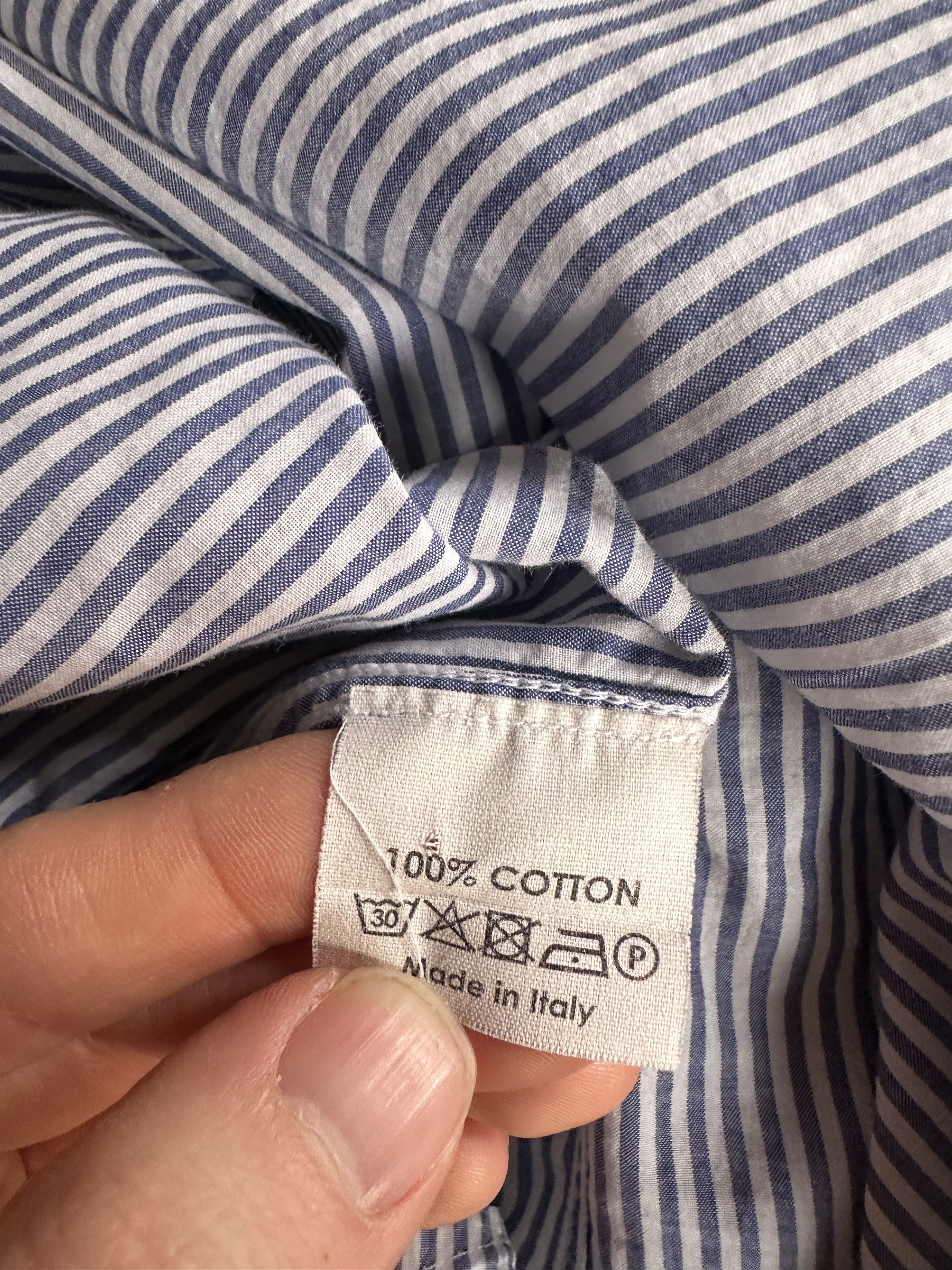Dries Van Noten Dries Van Noten Striped Button Up Shirt Size US M / EU 48-50 / 2 - 4 Thumbnail