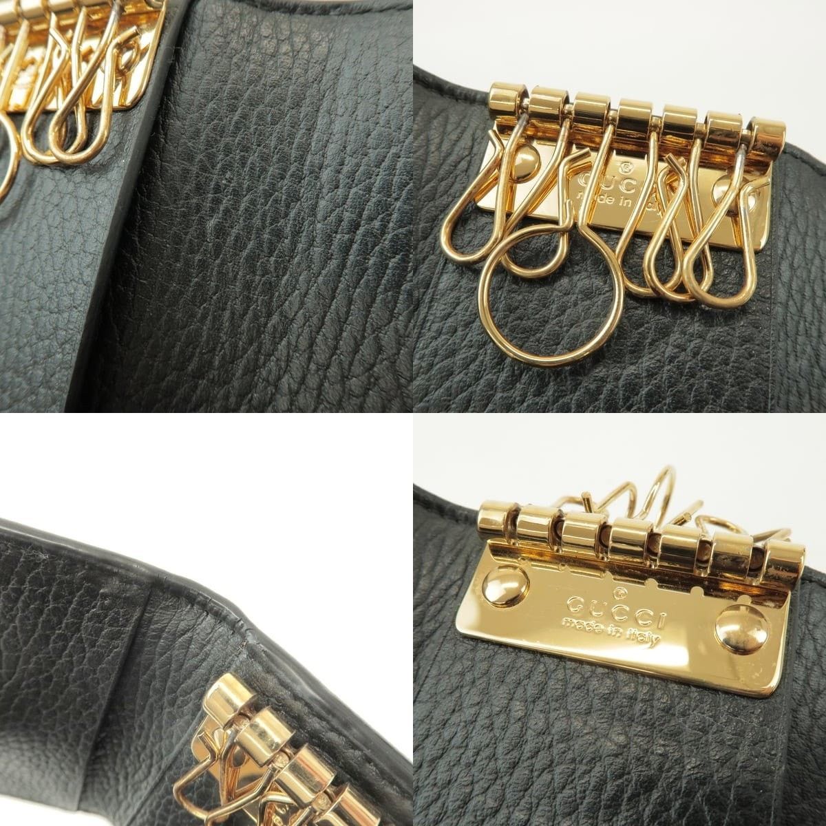 Gucci Gucci GG Marmont GG Supreme 6 Rings Key Case Coated Canvas Size ONE SIZE - 6 Thumbnail