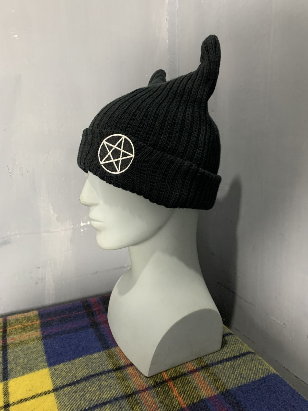 Japanese Brand Bunny horn devil beanie hats rare Size ONE SIZE - 2 Thumbnail