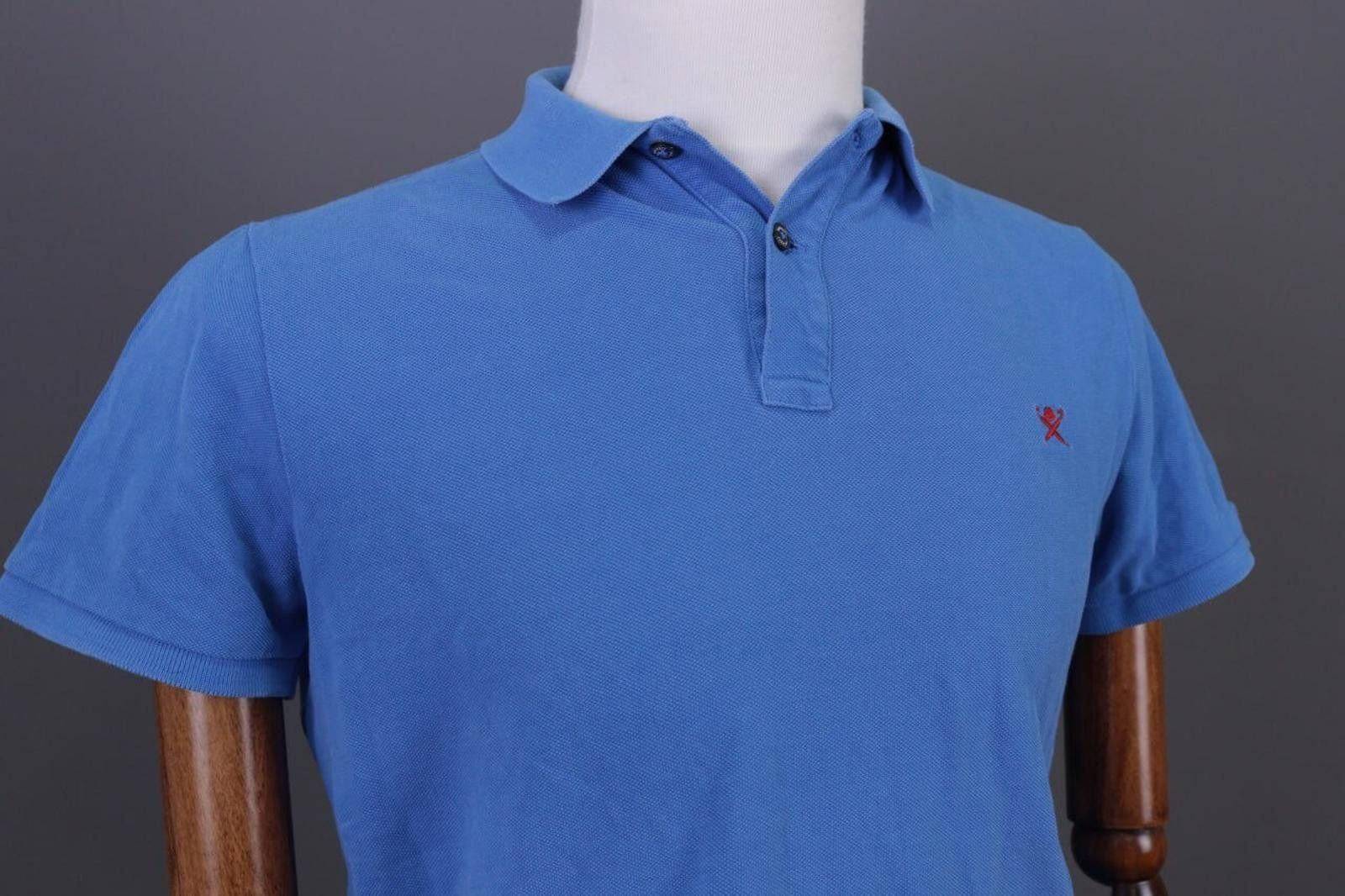 Designer Hackett London Classsic Fit Blue Polo Summer Shirt Size M Size US M / EU 48-50 / 2 - 10 Thumbnail