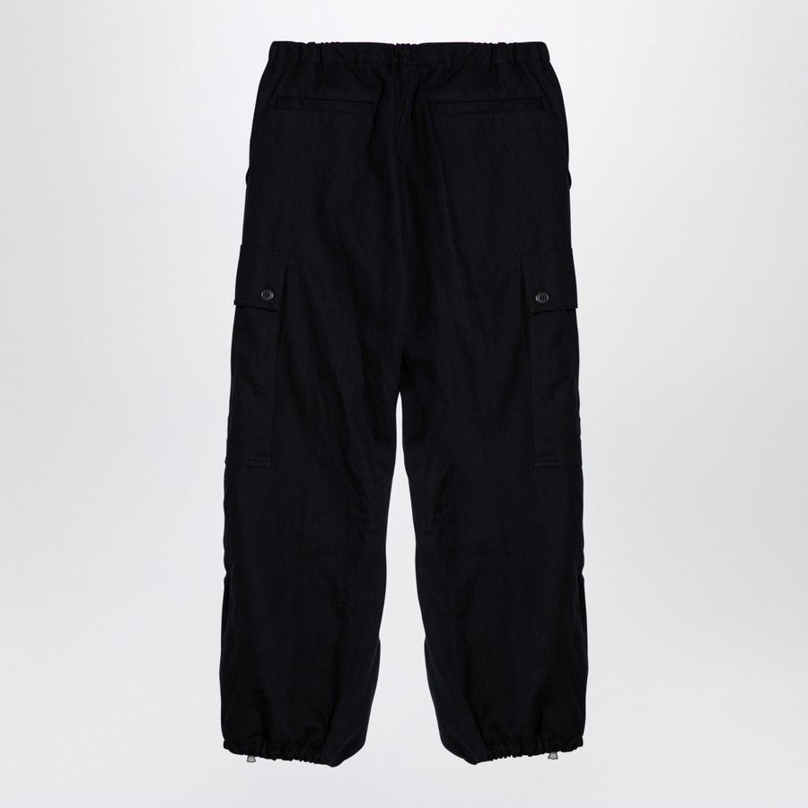 Dries Van Noten o1d2blof0225 Cargo Trouser in Black Size US 30 / EU 46 - 2 Thumbnail