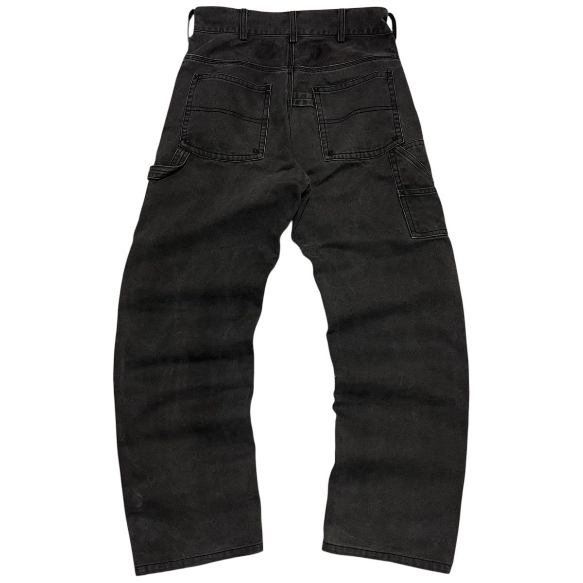 Issey Miyake Tete Homme by issey miyake Carpenter Canvas pants Black Wash Size US 30 / EU 46 - 2 Thumbnail