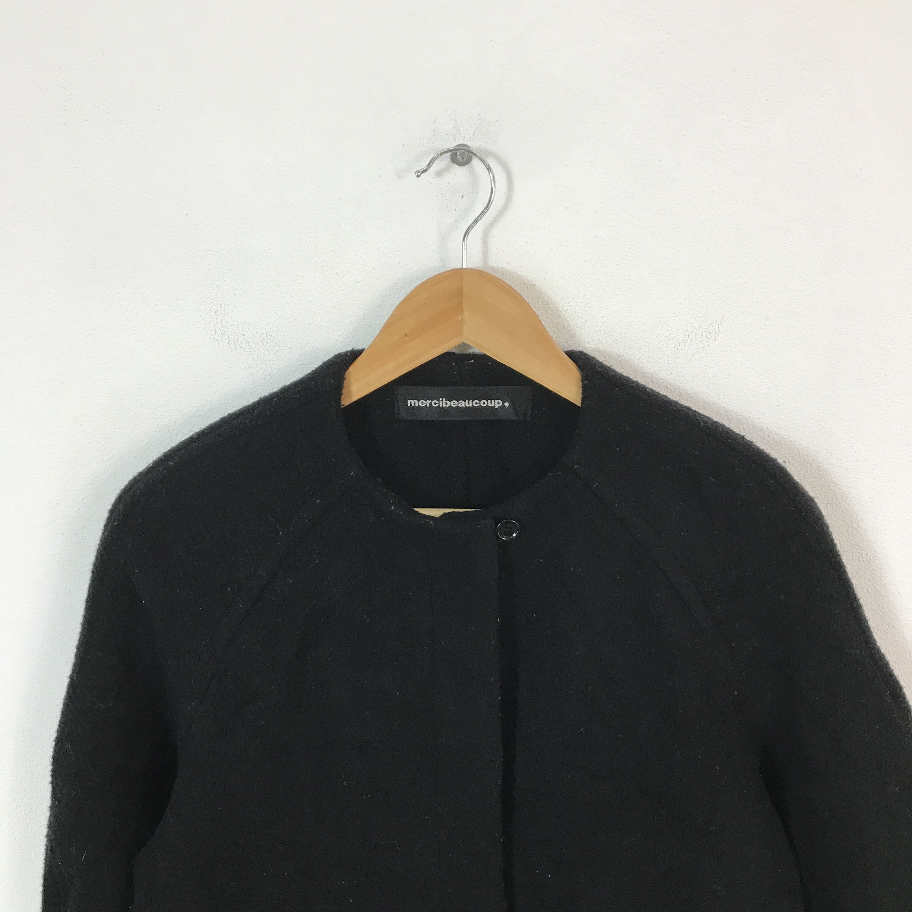 mercibeaucoup mercibeaucoup by Issey Miyake Wool button up jacket Size US L / EU 52-54 / 3 - 2 Thumbnail