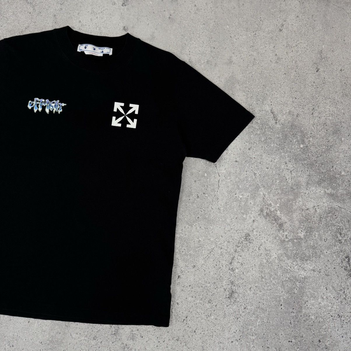 Off-White Rare Off White 90s Liquid T Shirt Size US M / EU 48-50 / 2 - 6 Thumbnail