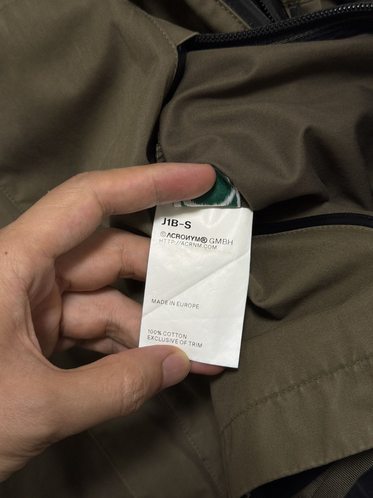 Acronym ACRONYM J1B-S raf green M Size US M / EU 48-50 / 2 - 7 Thumbnail