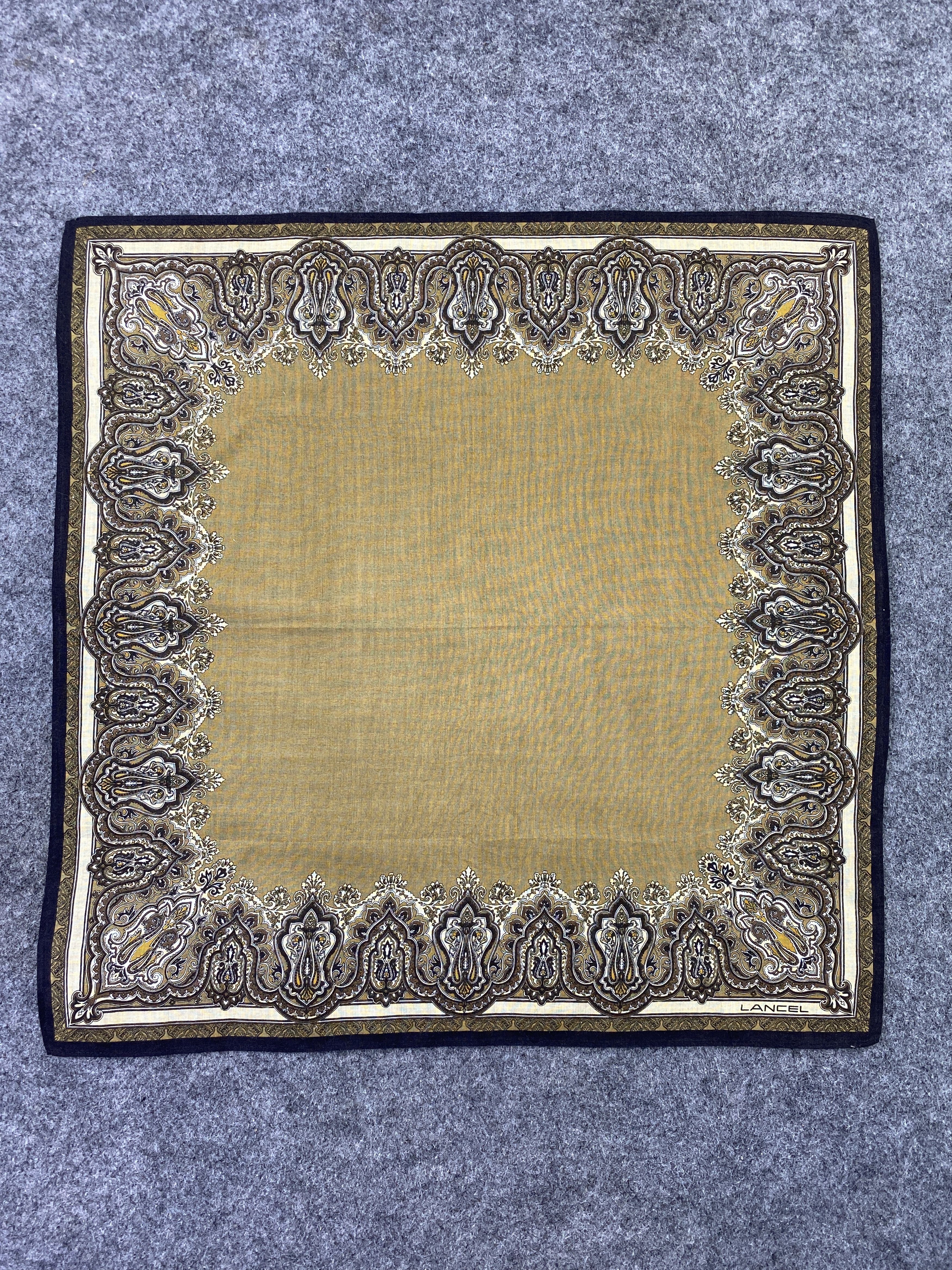 Lancel Lancel Handkerchief / Bandana / Neckerchief-B307 Size ONE SIZE - 3 Thumbnail
