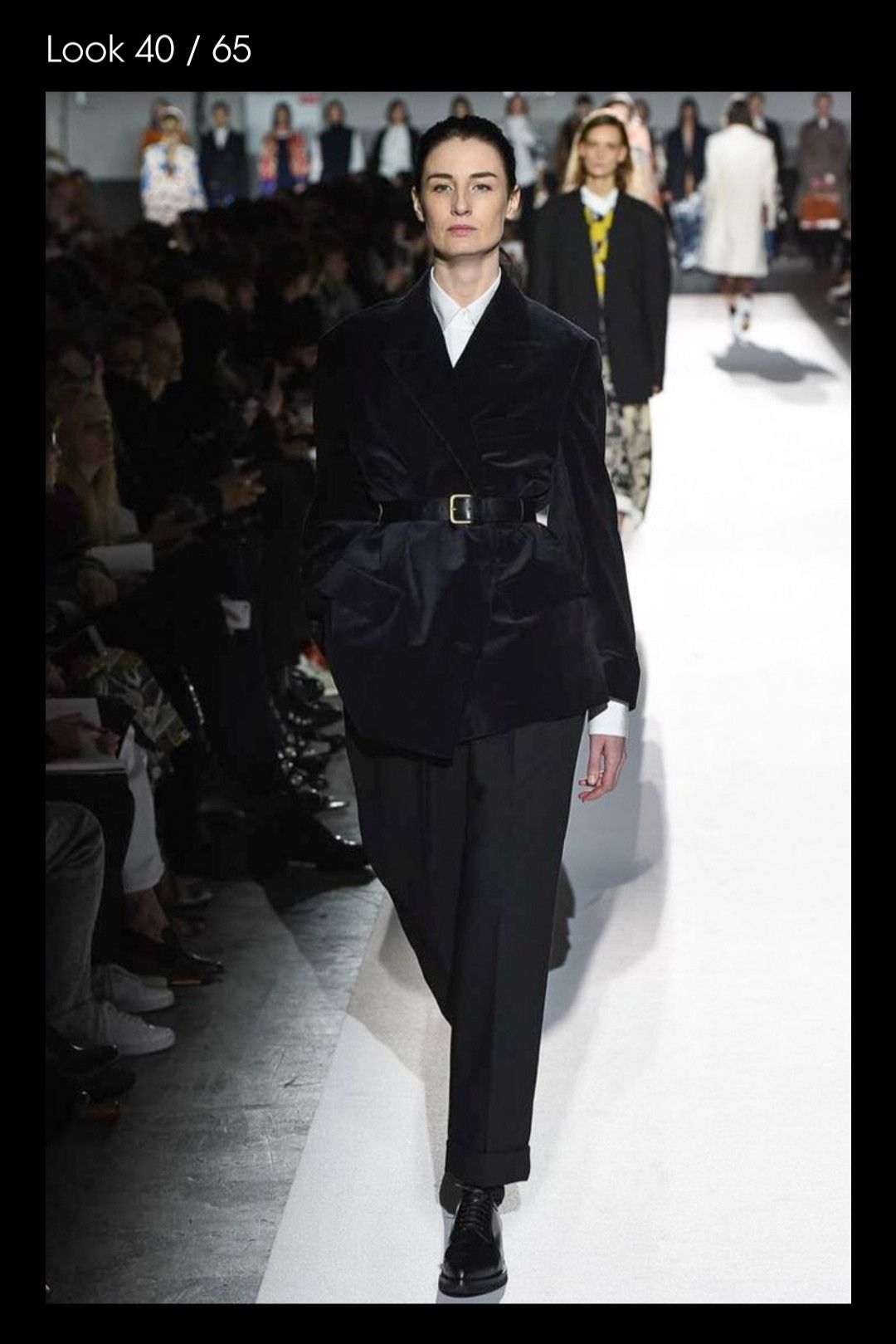 Dries Van Noten AW17 runway cream ivory leather belt Size ONE SIZE - 6 Thumbnail