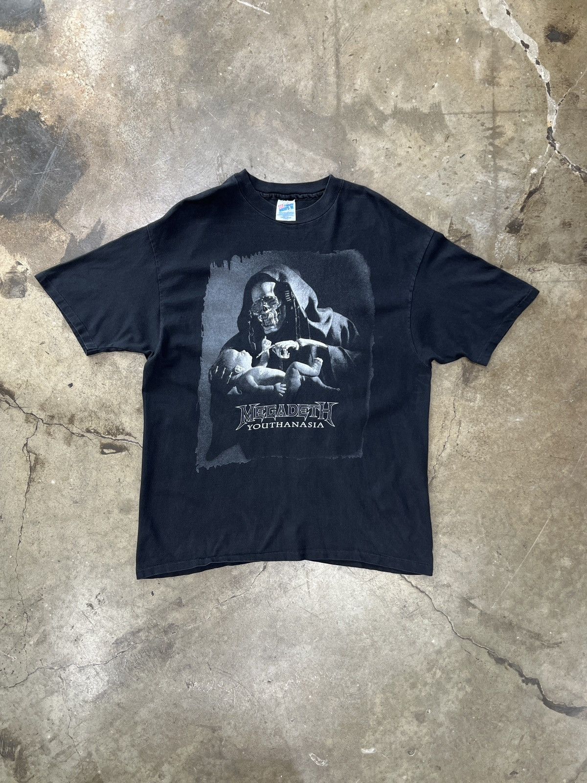 Band Tees Vintage 90s Megadeth Youthanasia Arizona Band Tee XL Size US XL / EU 56 / 4 - 2 Thumbnail
