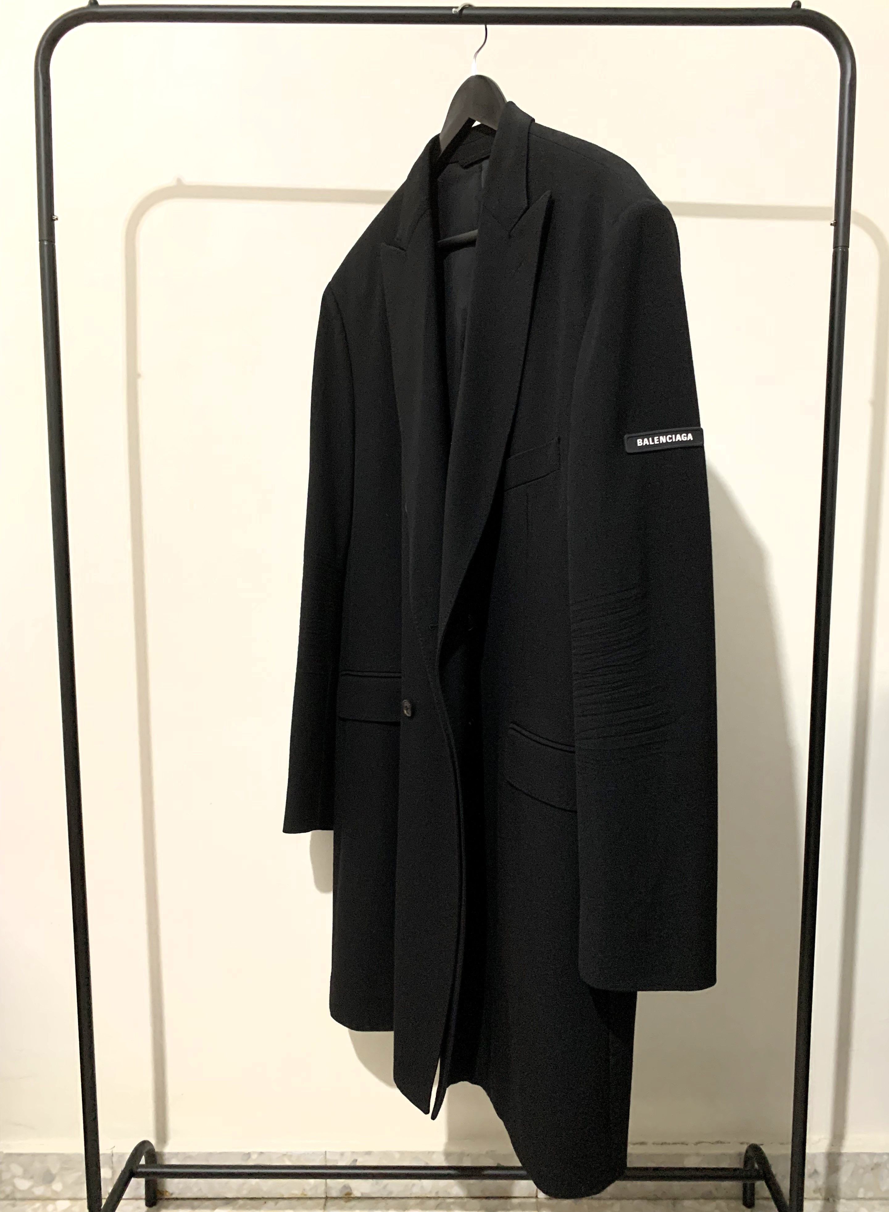Balenciaga Virgin Wool Coat Size US S / EU 44-46 / 1 - 3 Thumbnail