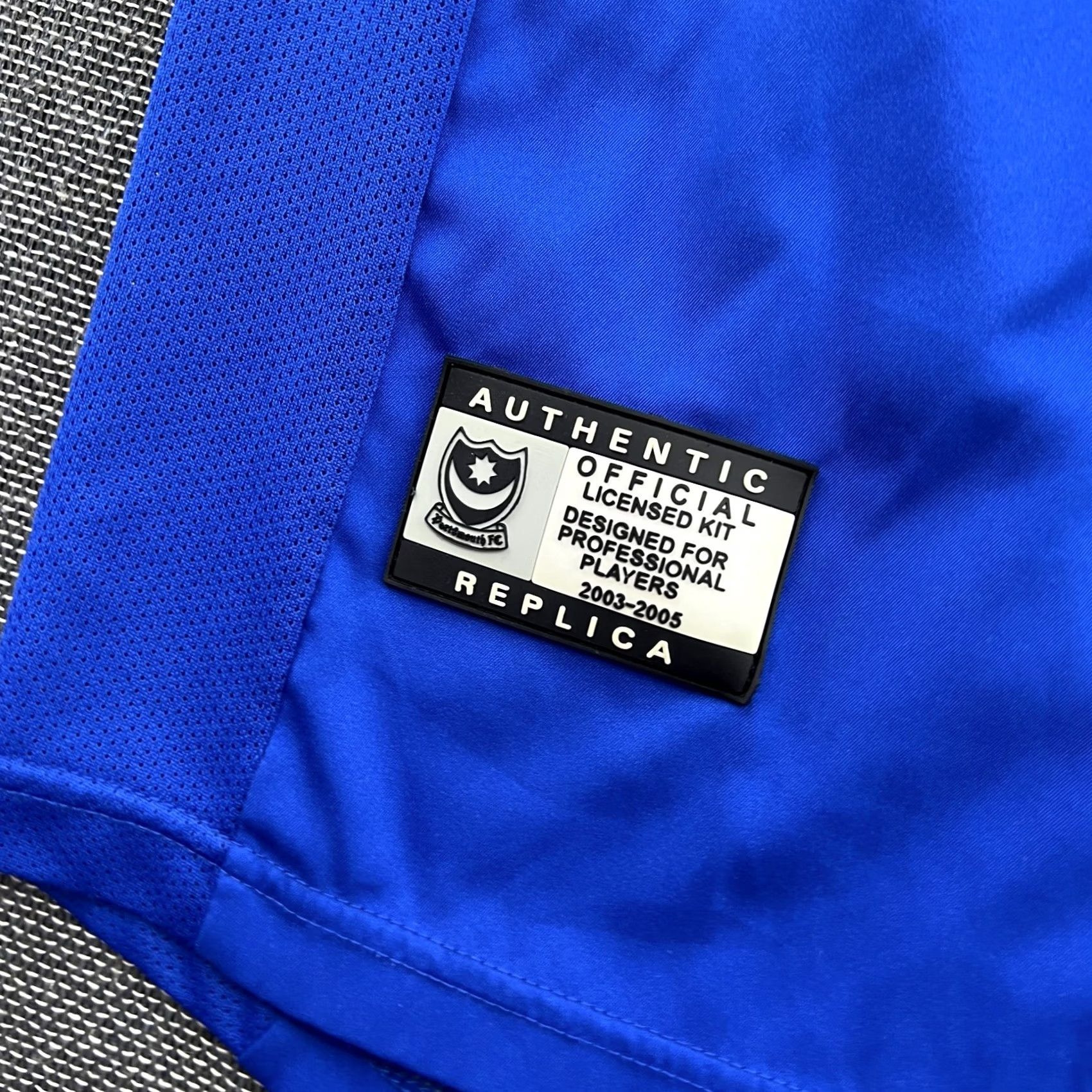 Vintage Portsmouth 2003-2005 Home Football Jersey Mens XL Adult Blue Anniversary Jersey Football Mens XL Blue Anniversary Size US XL / EU 56 / 4 - 3 Thumbnail