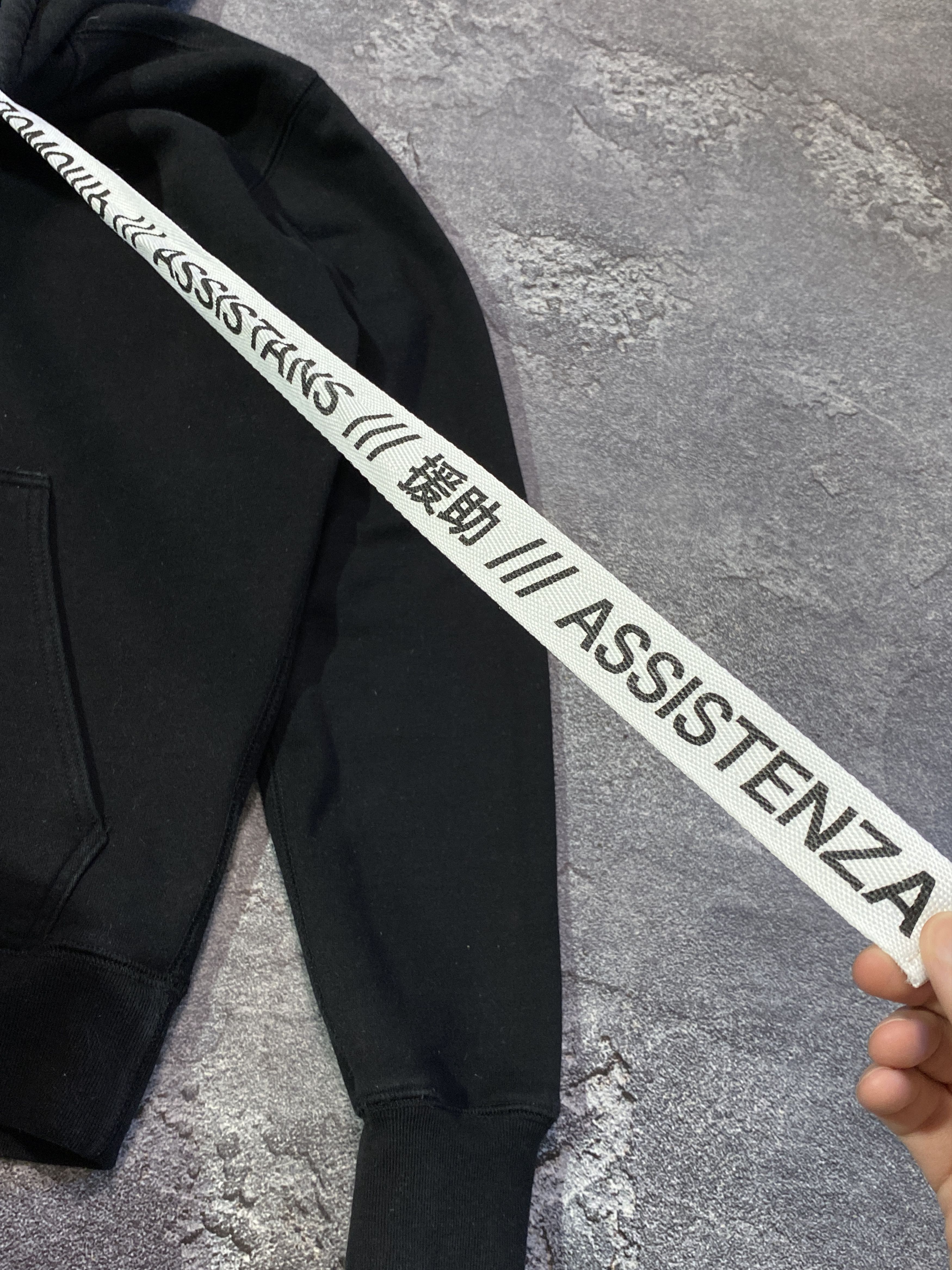 Our Legacy Our Legacy ASSISTENZA Black Hoodie Size US XS / EU 42 / 0 - 3 Thumbnail