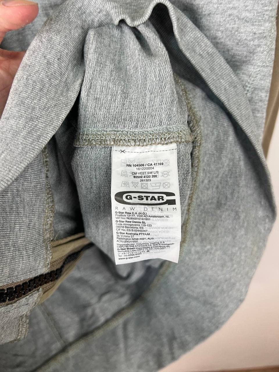 G-Star G Star Raw vintage zip sweatshirt size L Size US L / EU 52-54 / 3 - 4 Thumbnail