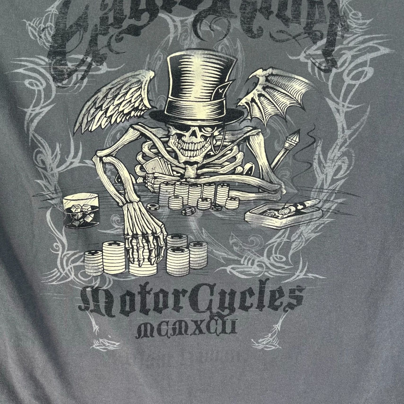 Vintage Eagle Rider T Shirt Mens XXL Gray Graphic Tee Eagle Rider Motorcycle Shirt XXL Mens Gray Graphic Tee Size US XXL / EU 58 / 5 - 5 Thumbnail