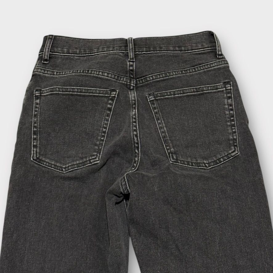 Everlane Everlane Cheeky Jean Crop 26" Gray Washed Black Slim Straigh Size 26" / US 2 / IT 38 - 5 Thumbnail
