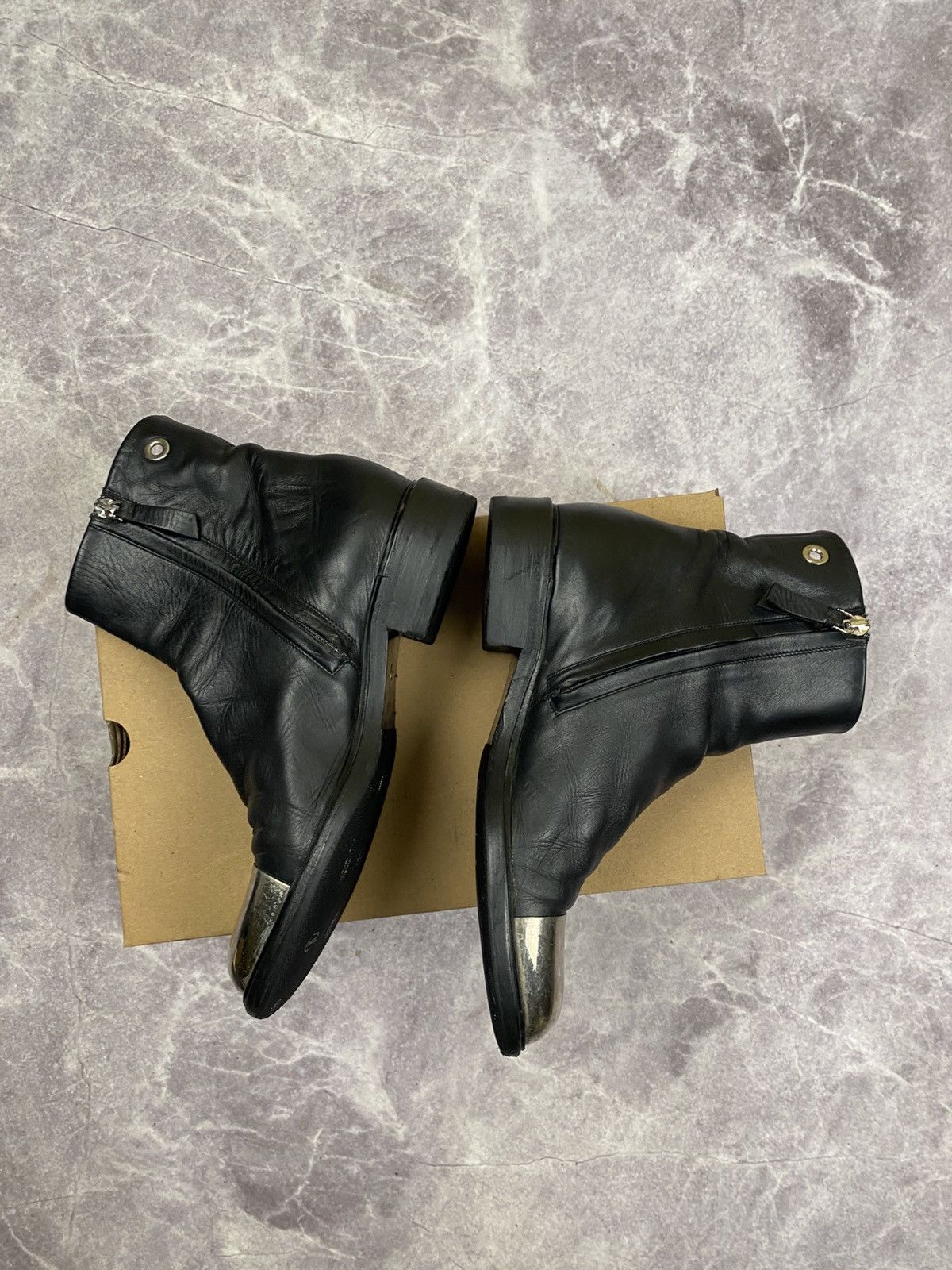 Proenza Schouler Proenza Schouler Metal Toe Punk Grange Style Boots Size: 37 Size US 7 / IT 37 - 6 Thumbnail