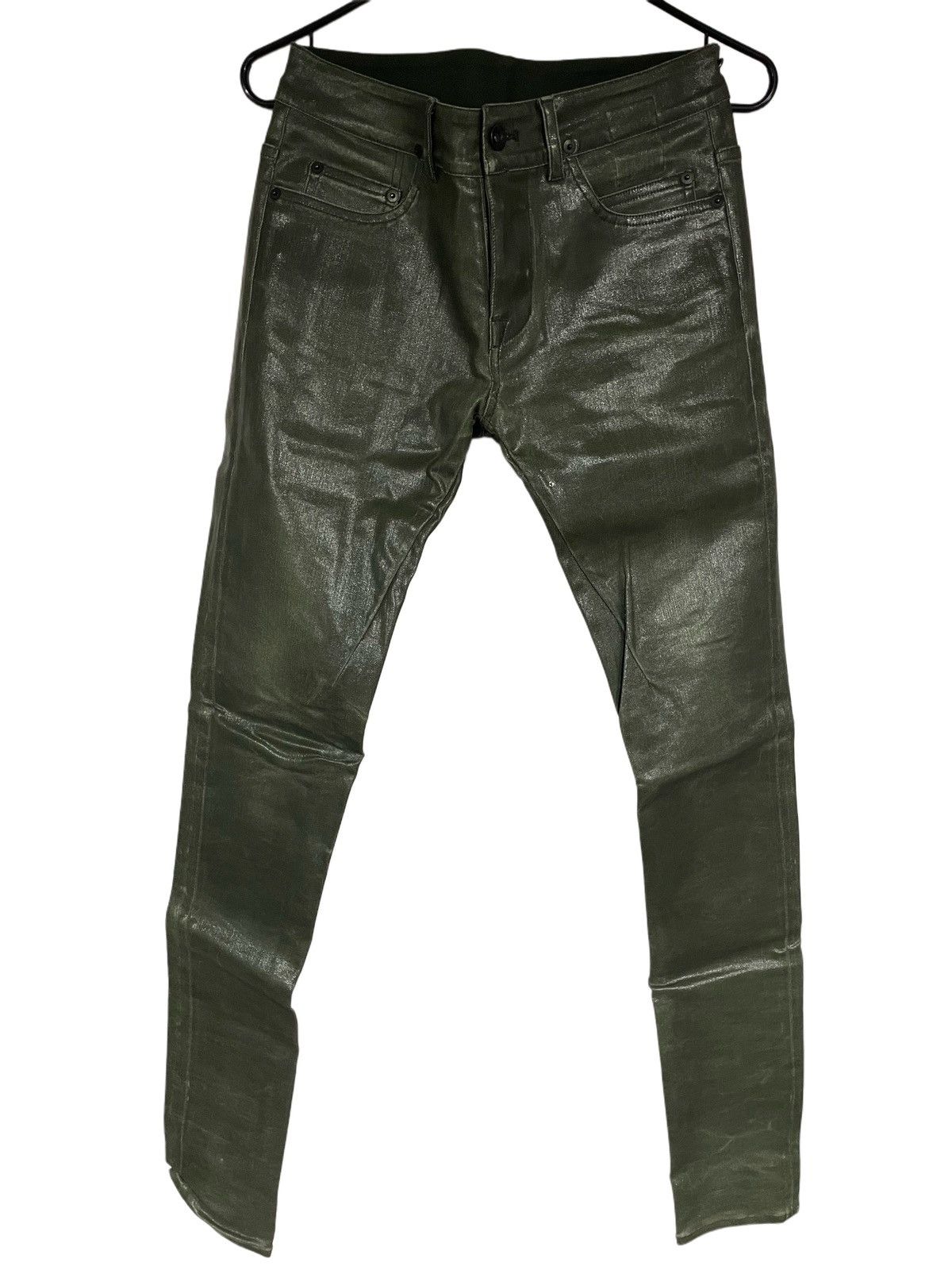 Rick Owens Rick Owens DRKSHDW Waxed Denim Size US 26 / EU 42 - 1 Thumbnail