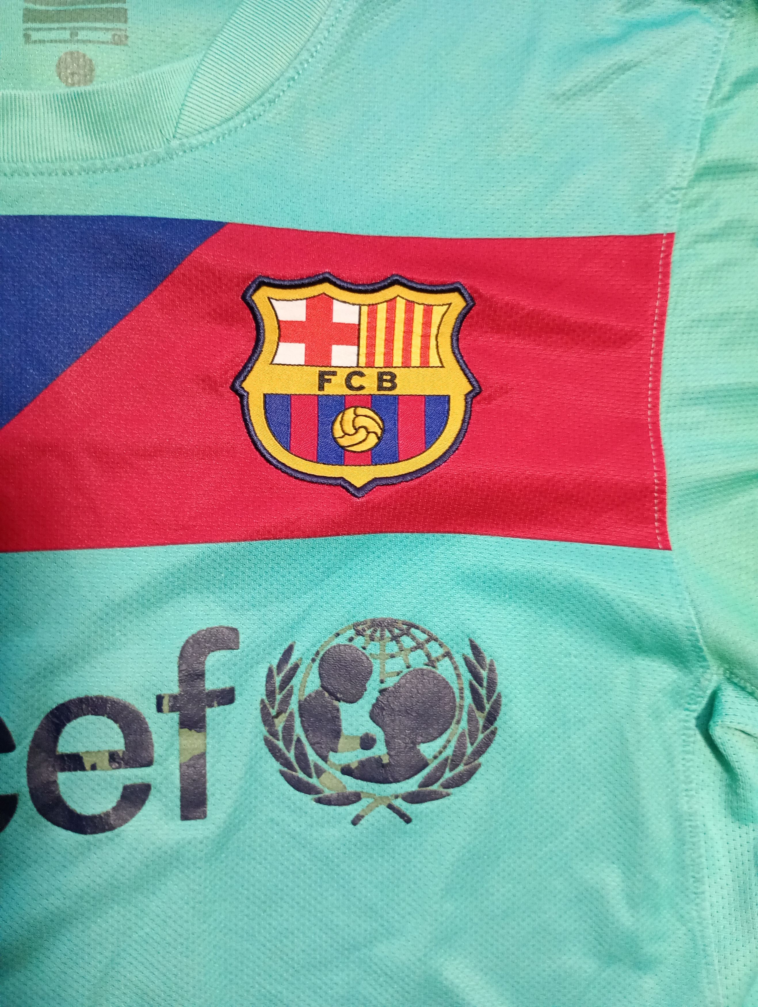 Nike Nike Barcelona FC Away Jersey 2010-2011 Size US S / EU 44-46 / 1 - 7 Thumbnail