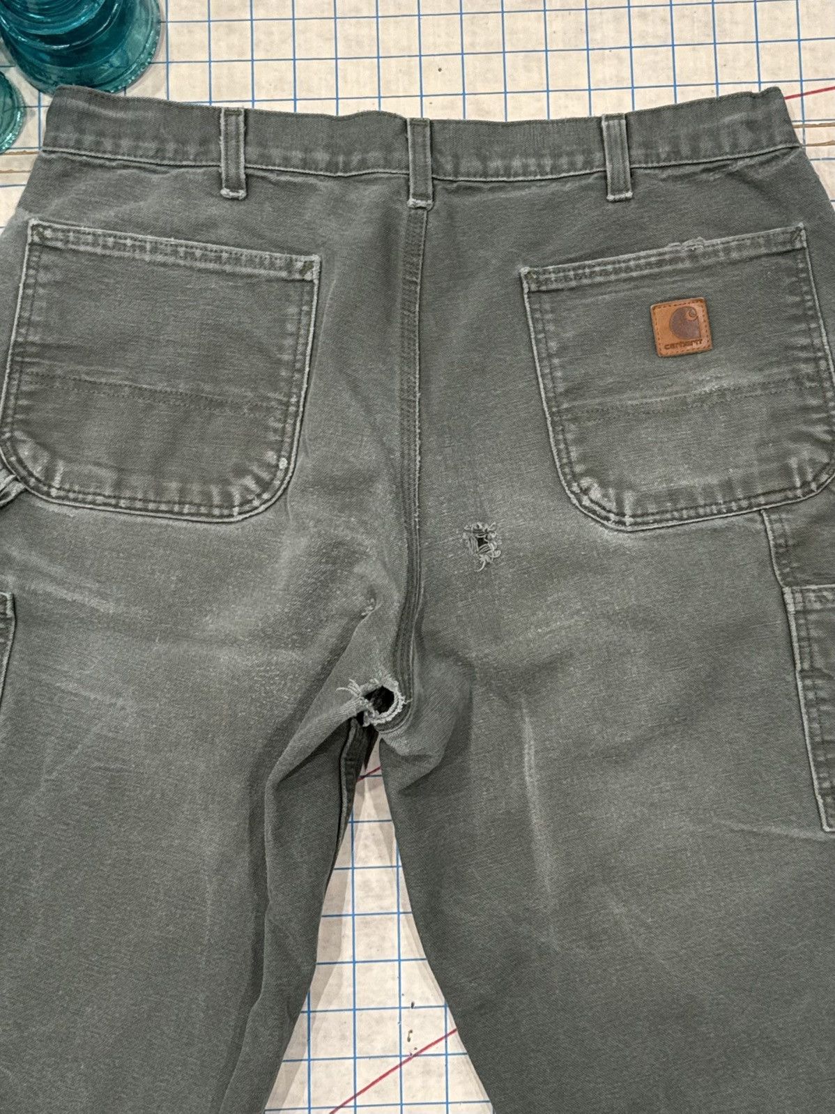 Carhartt Carhartt B11-Mos Loose Original Fit Pants With Great Fade 36 Size US 36 / EU 52 - 13 Thumbnail