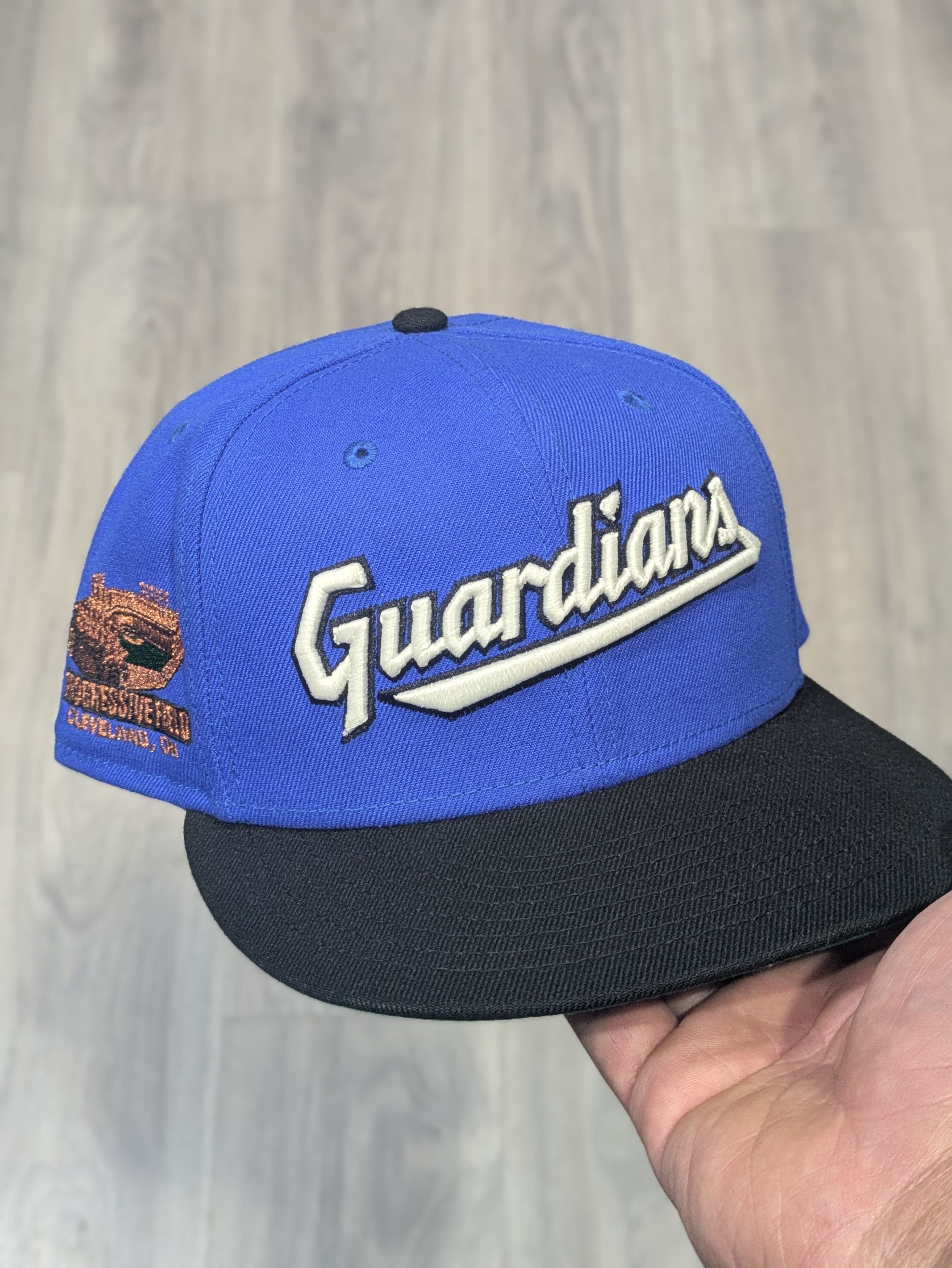 New Era 59fifty Cleveland Guardians 7 5/8 Blue Black Size ONE SIZE - 1 Thumbnail