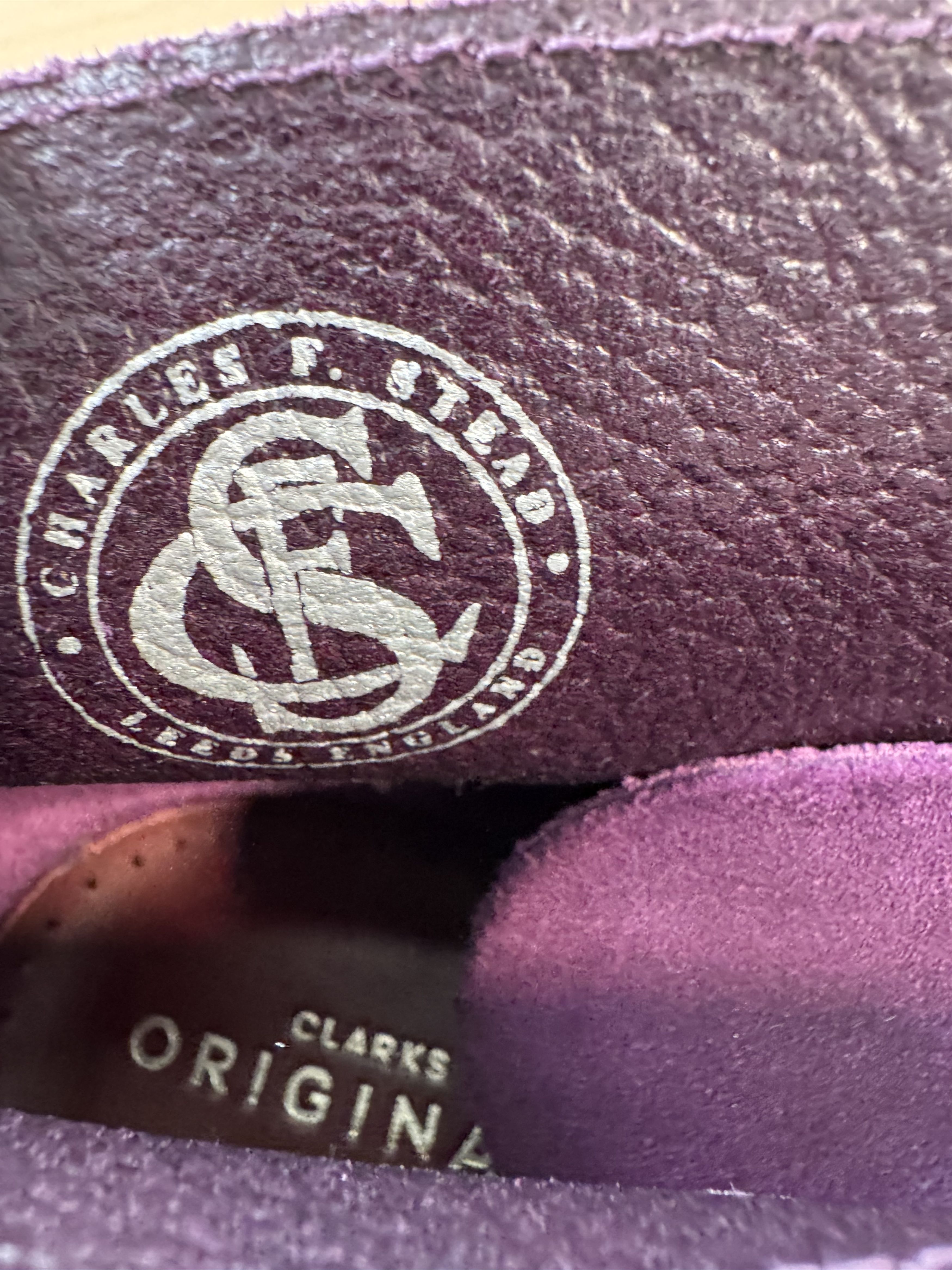 Clarks Clarks Purple Desert Boot Size US 8.5 / EU 41-42 - 4 Thumbnail